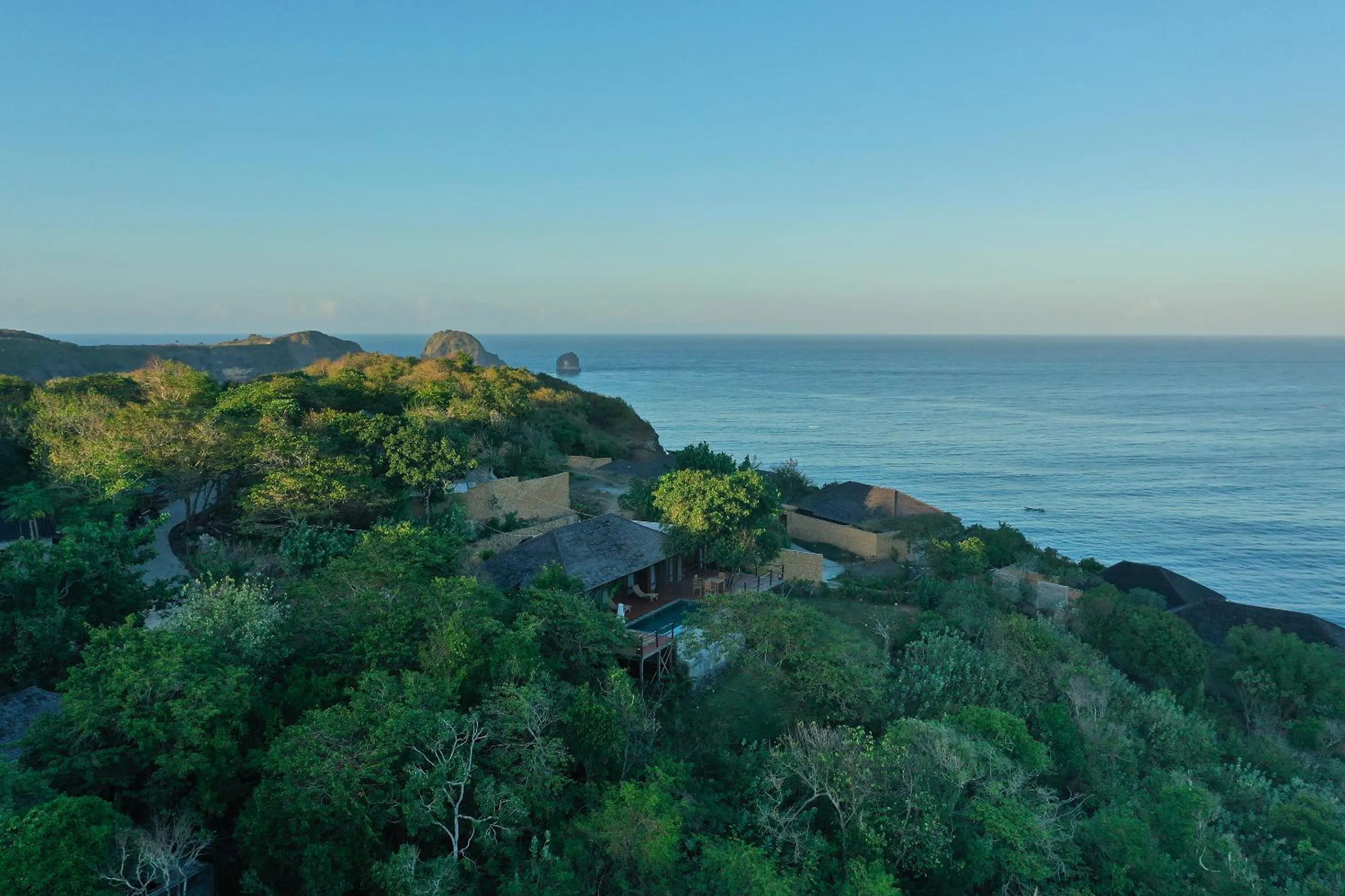 Sea view in TUNAK Resort Lombok