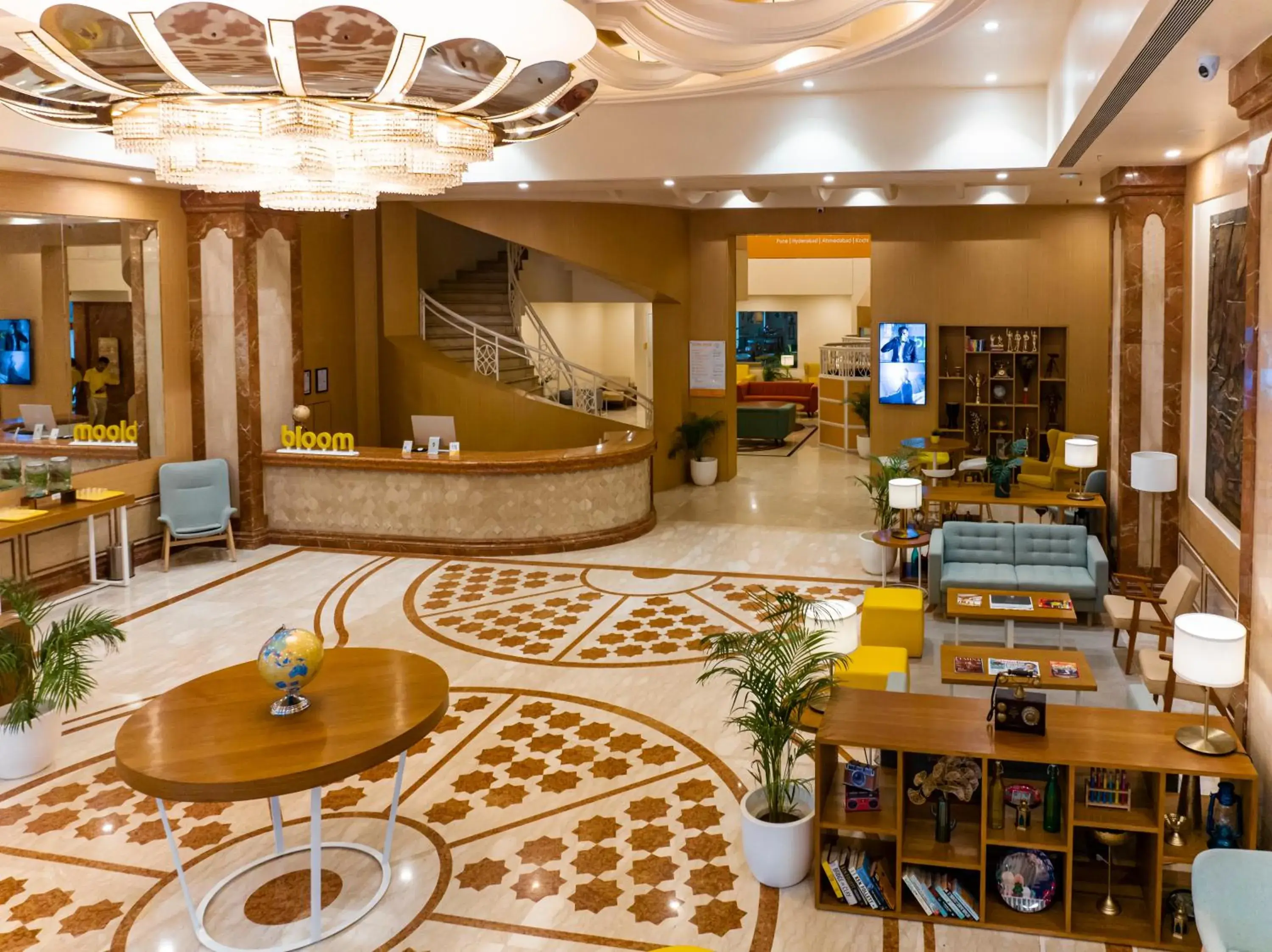 Lobby or reception in Bloom Hub Guindy Lobby or reception in Bloom Hub Guindy