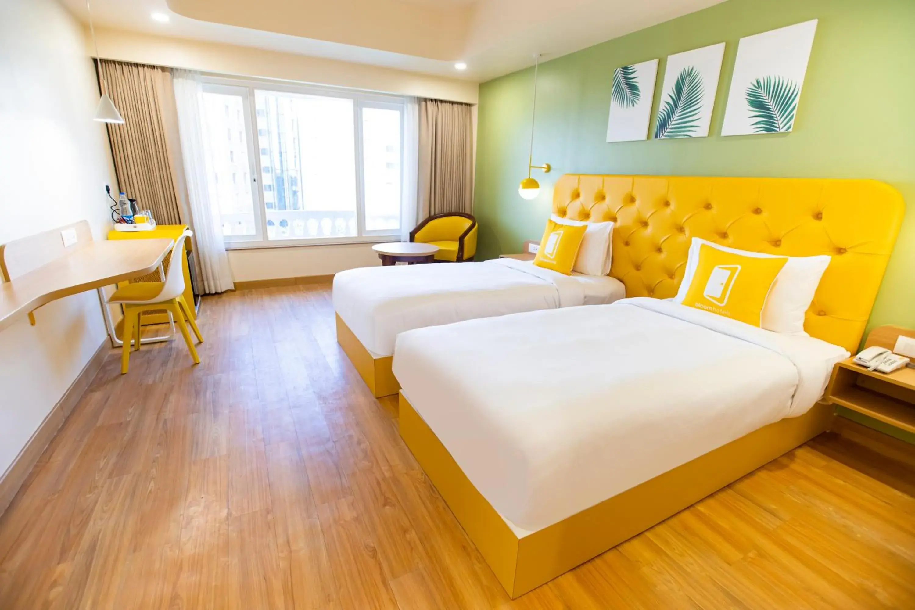Photo of the whole room, Bed in Bloom Hub Guindy Photo of the whole room, Bed in Bloom Hub Guindy