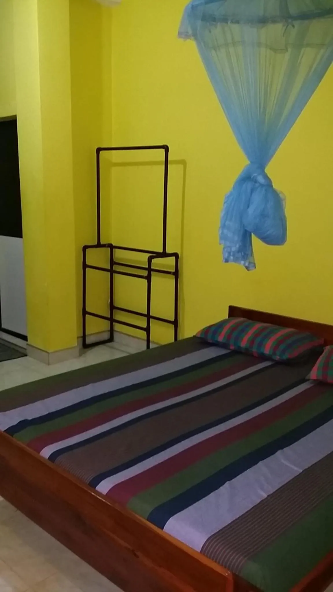 Bed in Polhena Coral Reef Resort