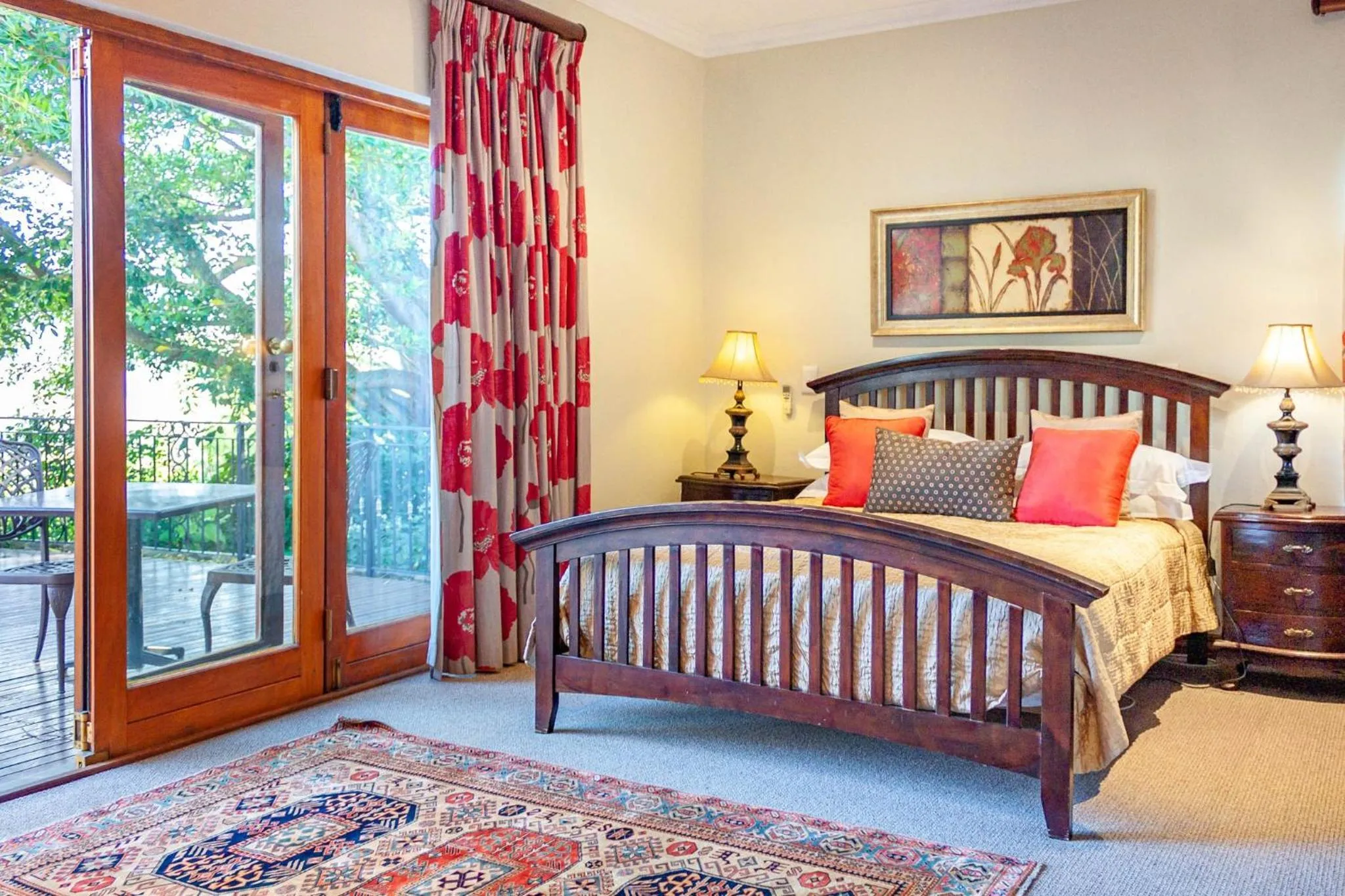 Bed in Inkungu Lodge