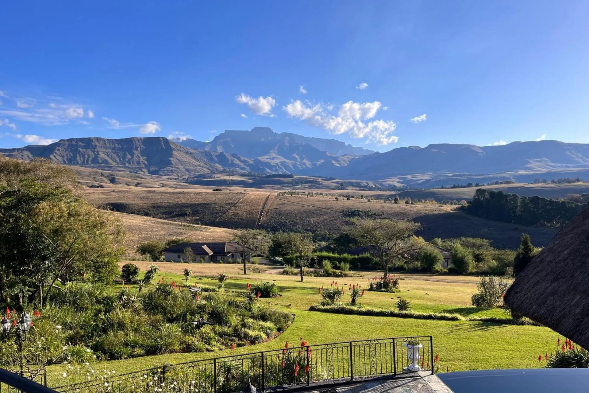 Garden in Inkungu Lodge