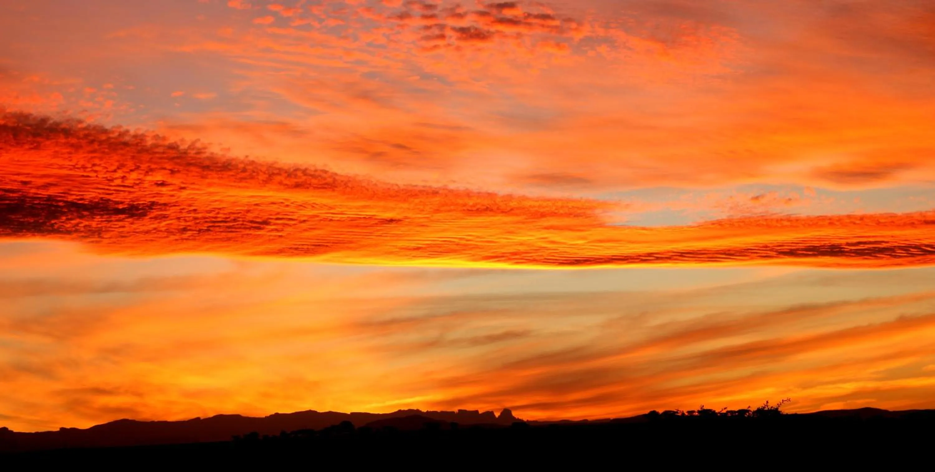 Mountain view in Inkungu Lodge
