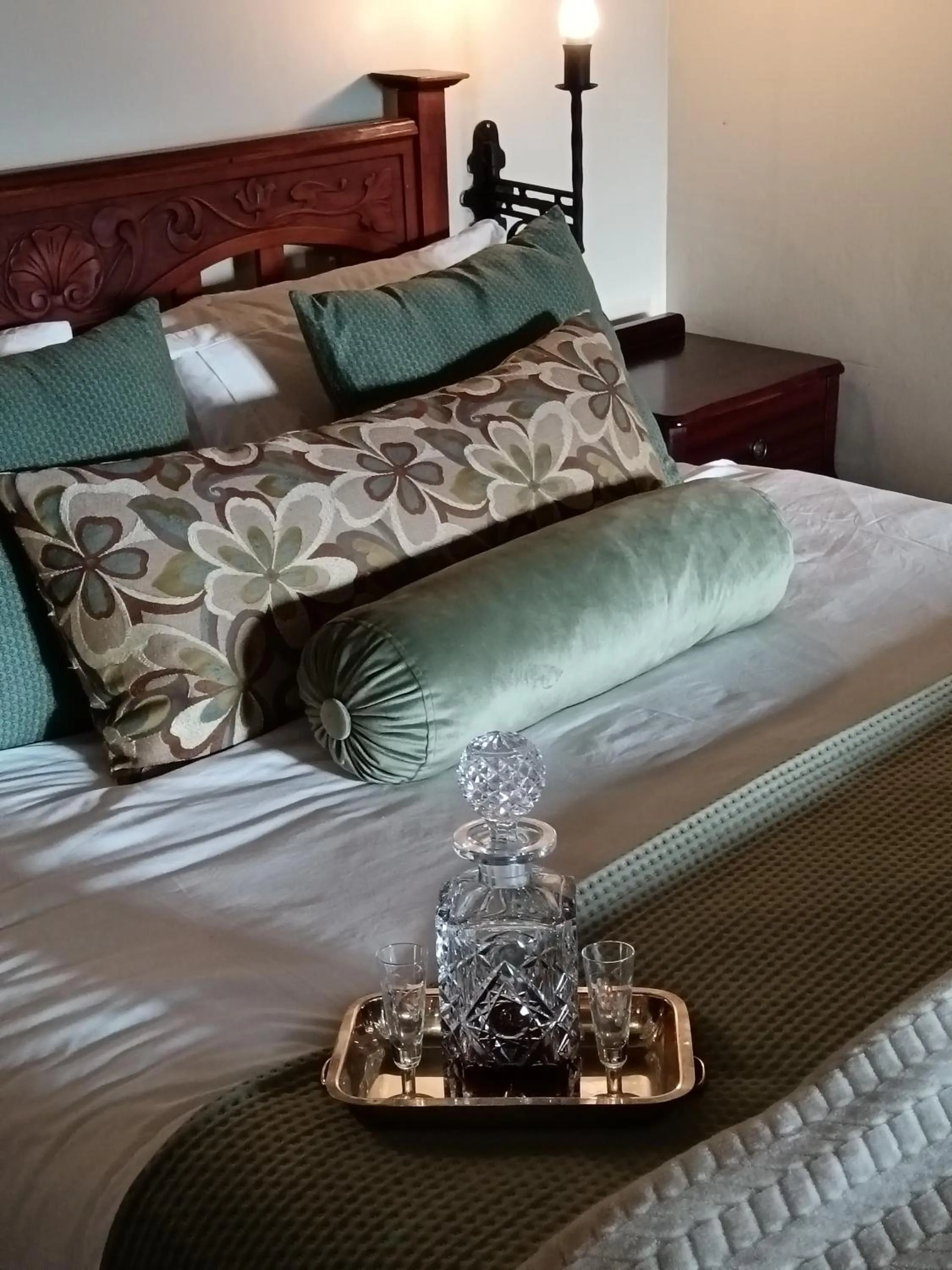 Coffee/tea facilities, Bed in Inkungu Lodge