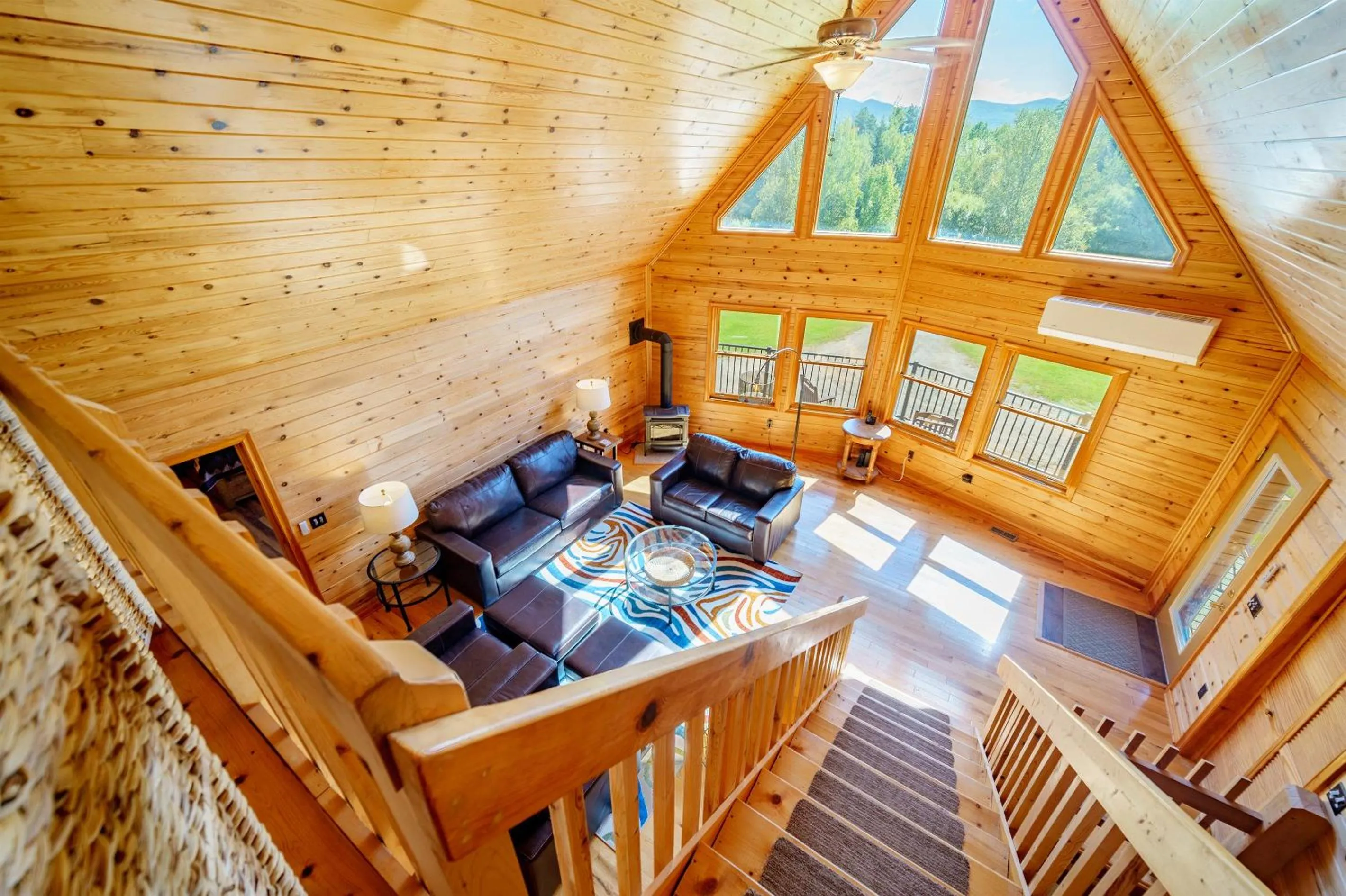 Adirondack Alpine Cabin with Hot Tub, Near Whiteface, Lake Placid, Game Rm, Fenced Yard, Views