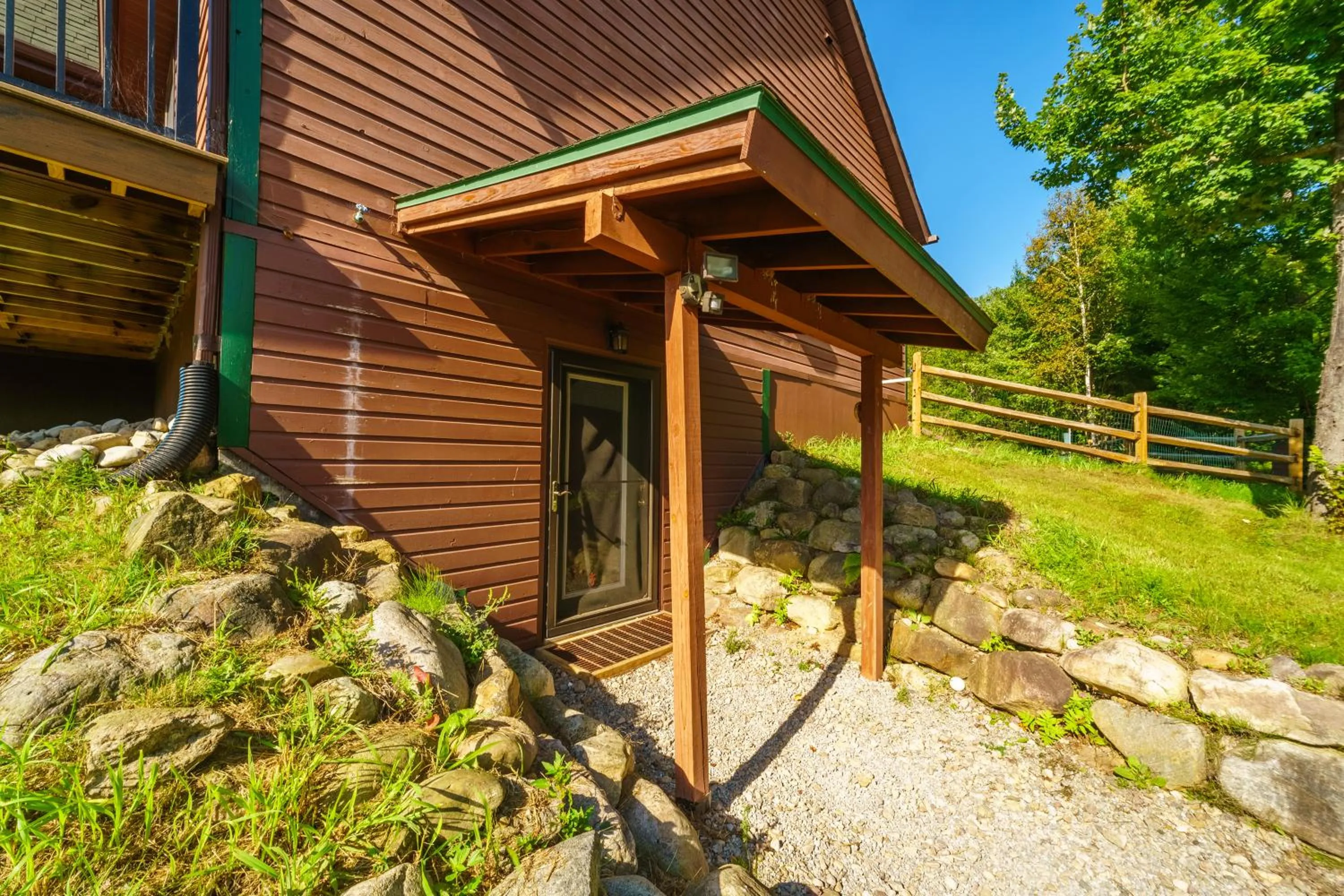 Facade/entrance in Adirondack Alpine Cabin with Hot Tub, Near Whiteface, Lake Placid, Game Rm, Fenced Yard, Views