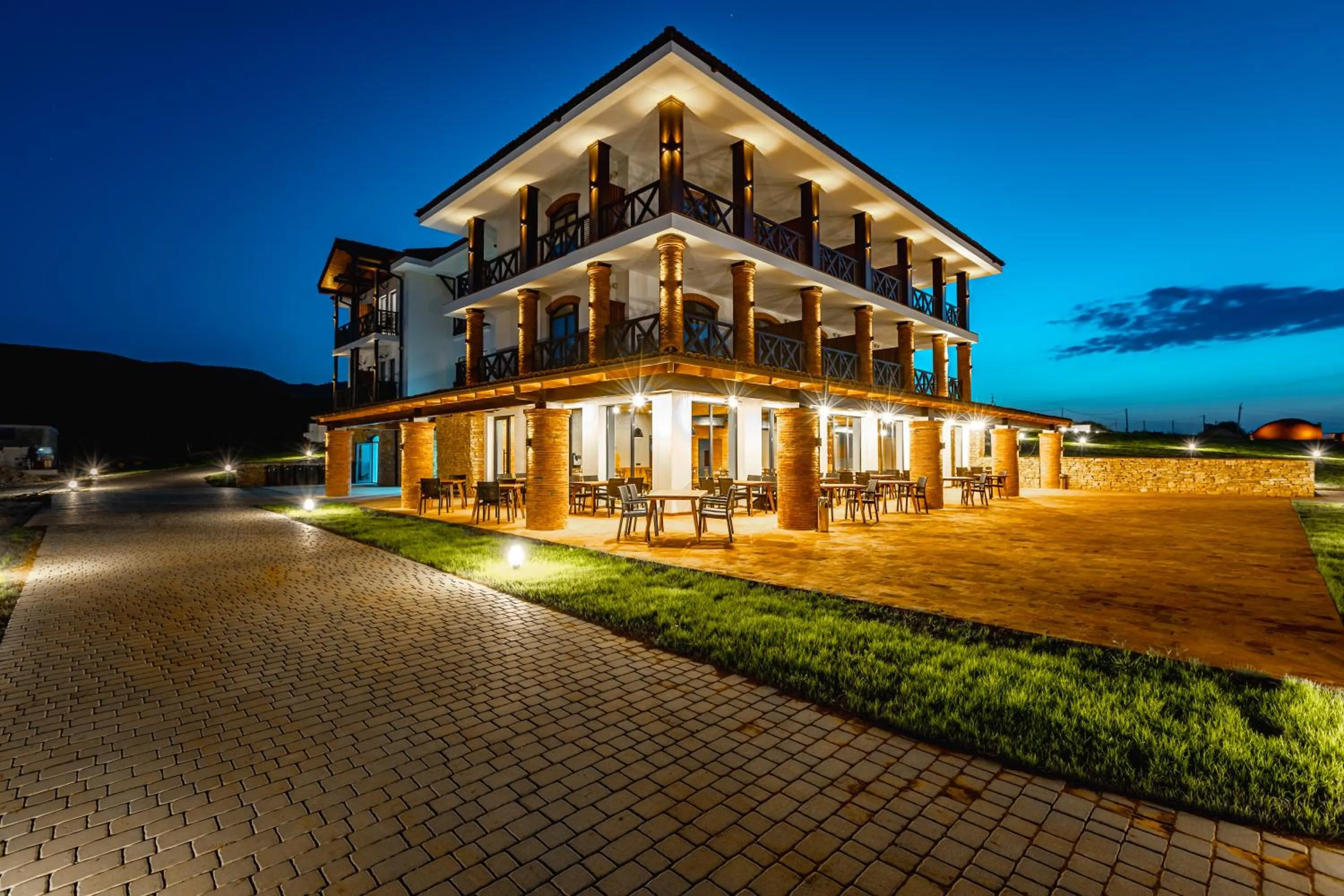 Property building in Hotel Qvevrebi