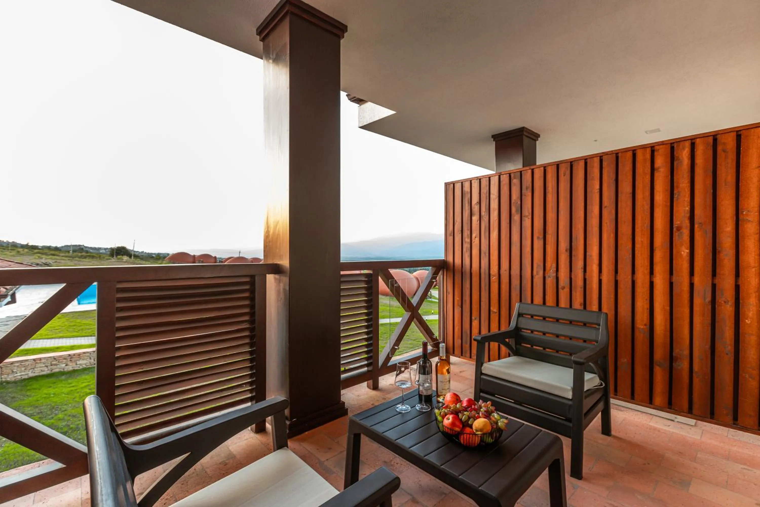 Patio in Hotel Qvevrebi