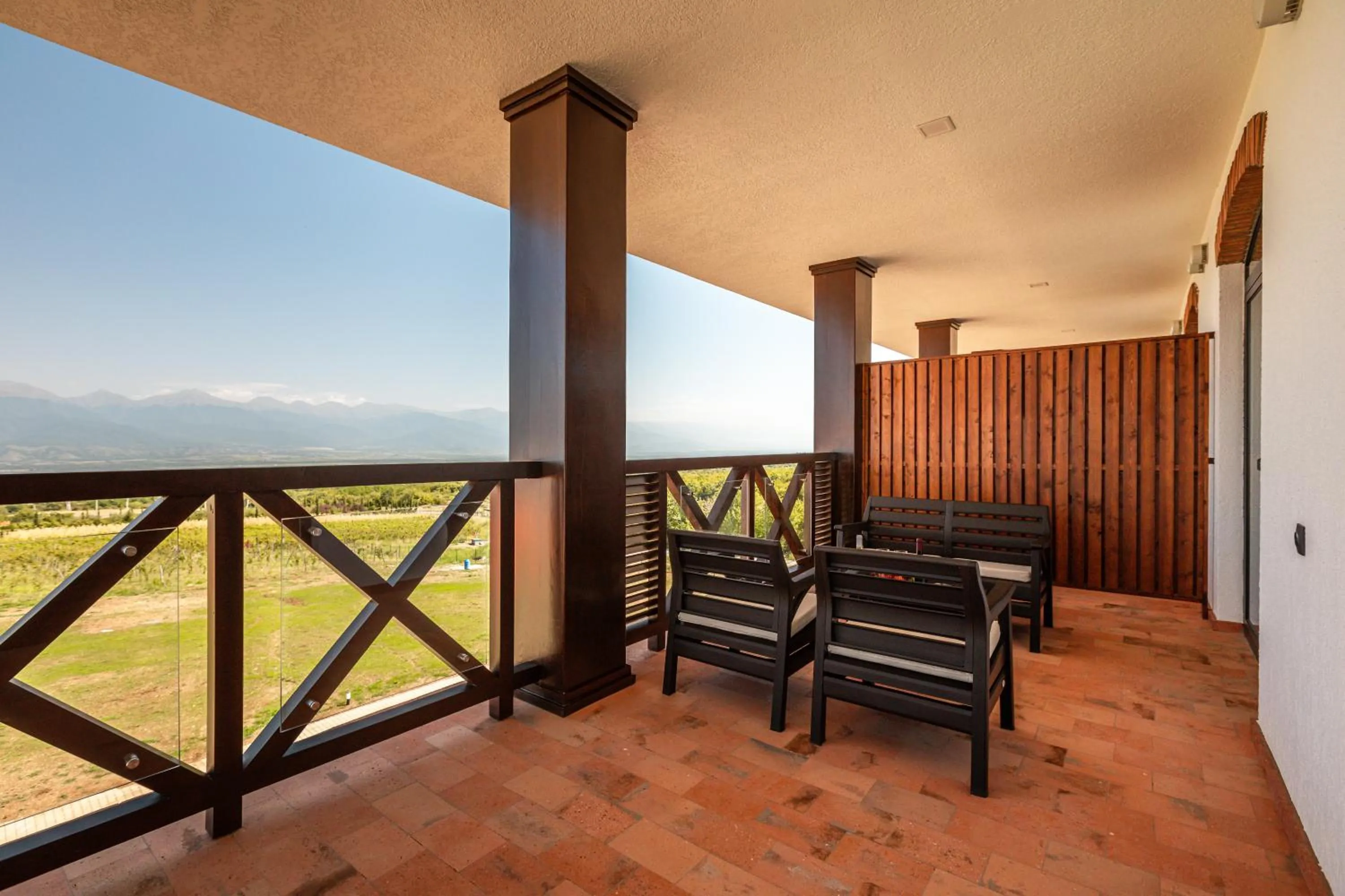 Patio in Hotel Qvevrebi