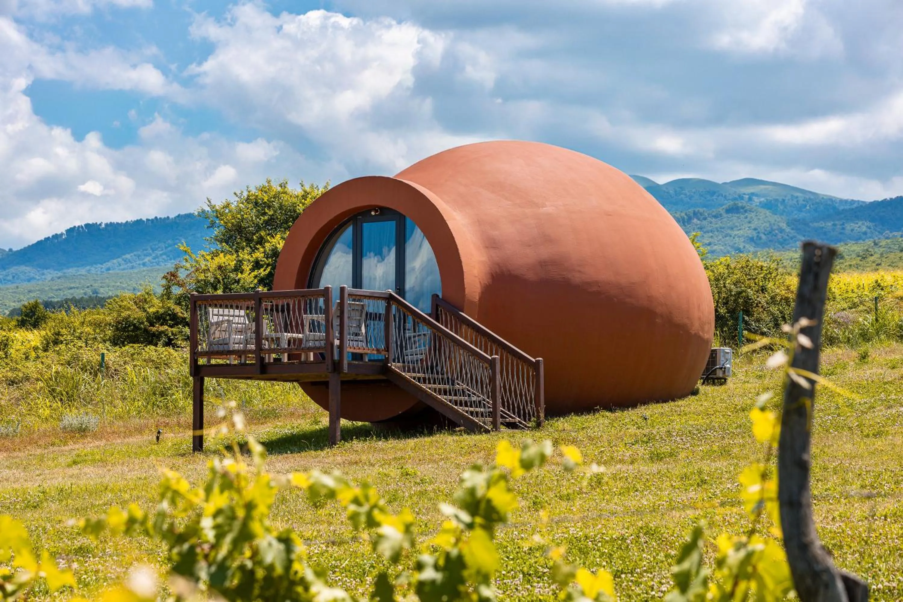 Property building in Hotel Qvevrebi