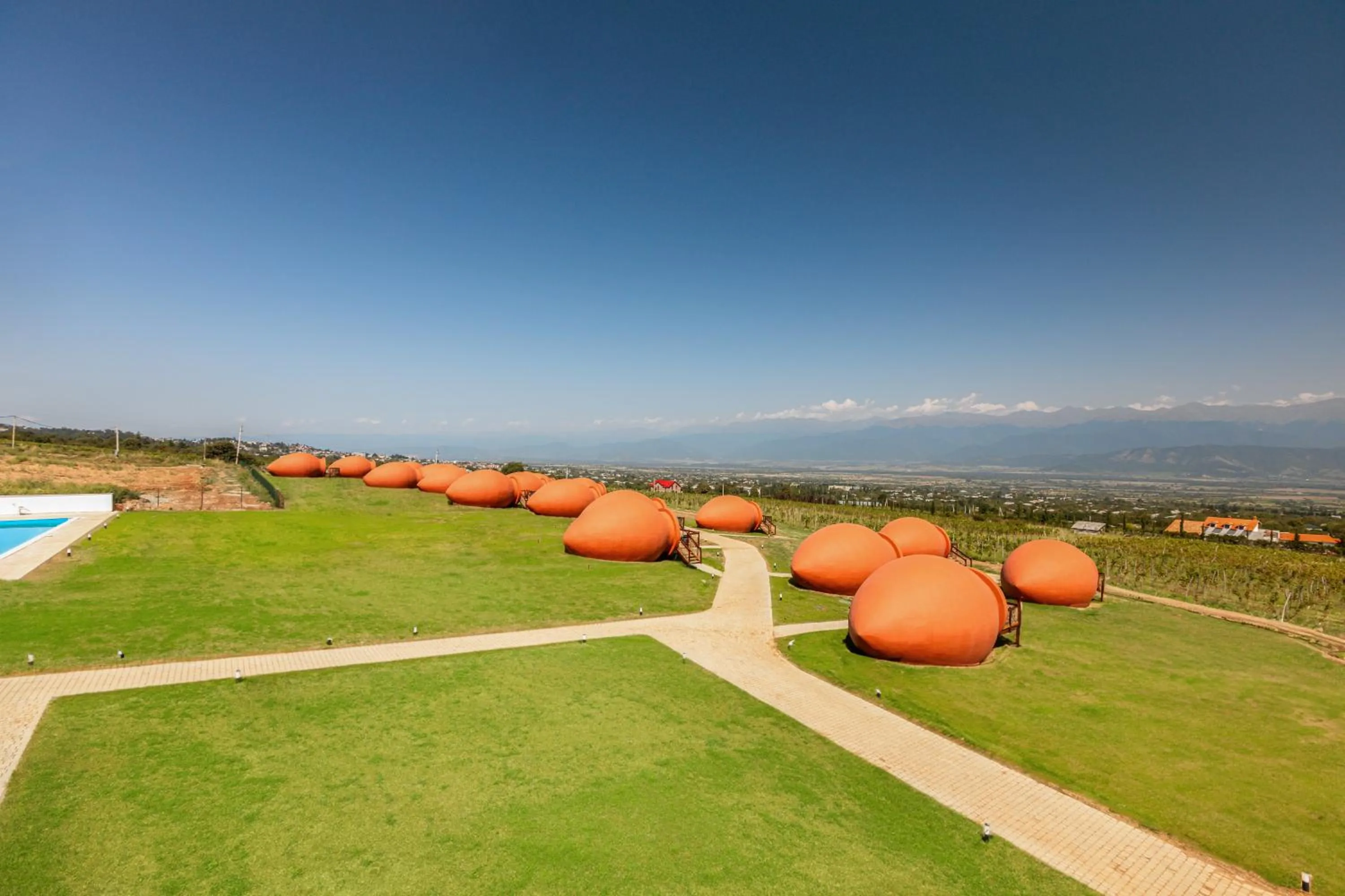 Property building in Hotel Qvevrebi