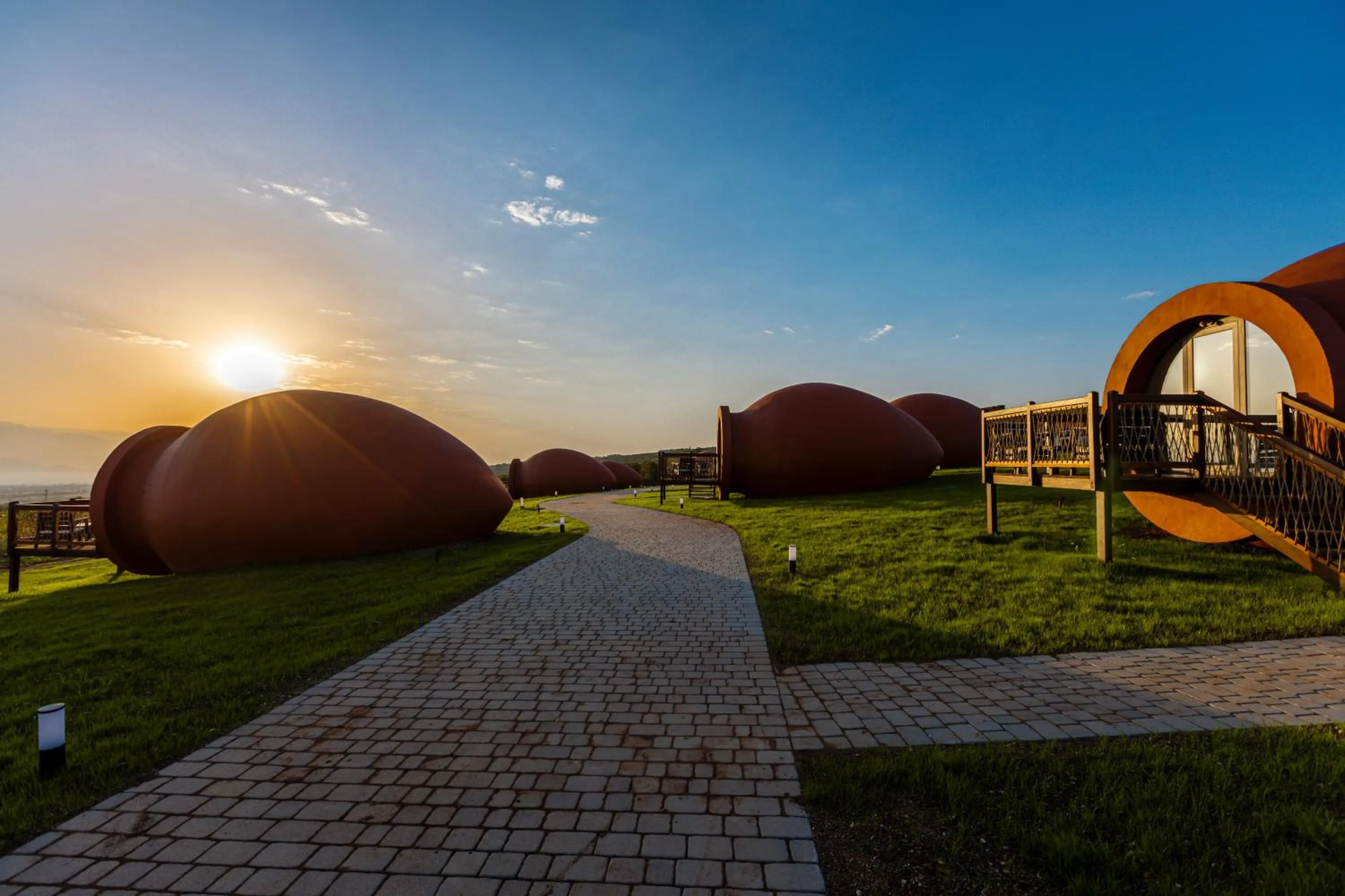 Property building in Hotel Qvevrebi