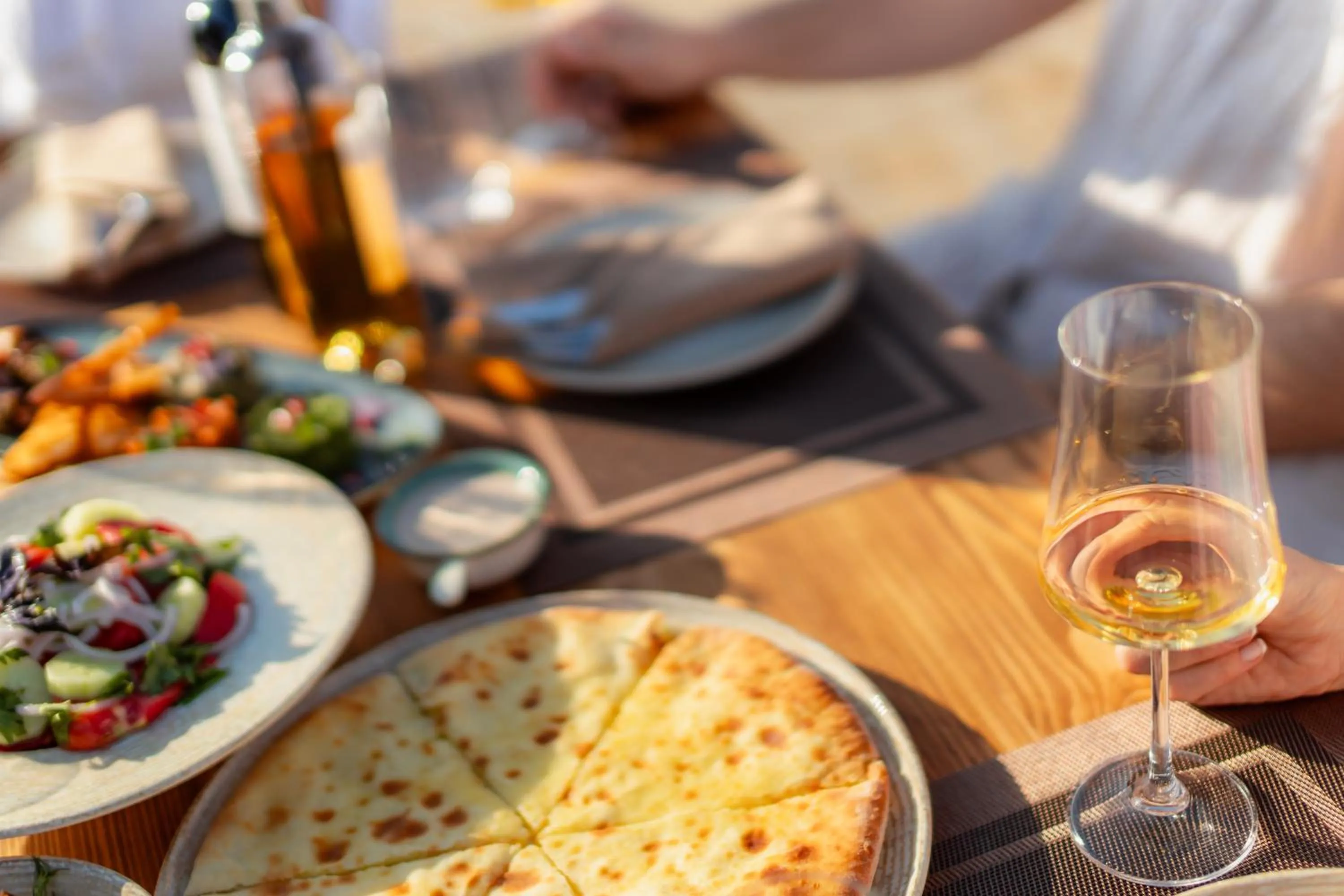 Food and drinks in Hotel Qvevrebi