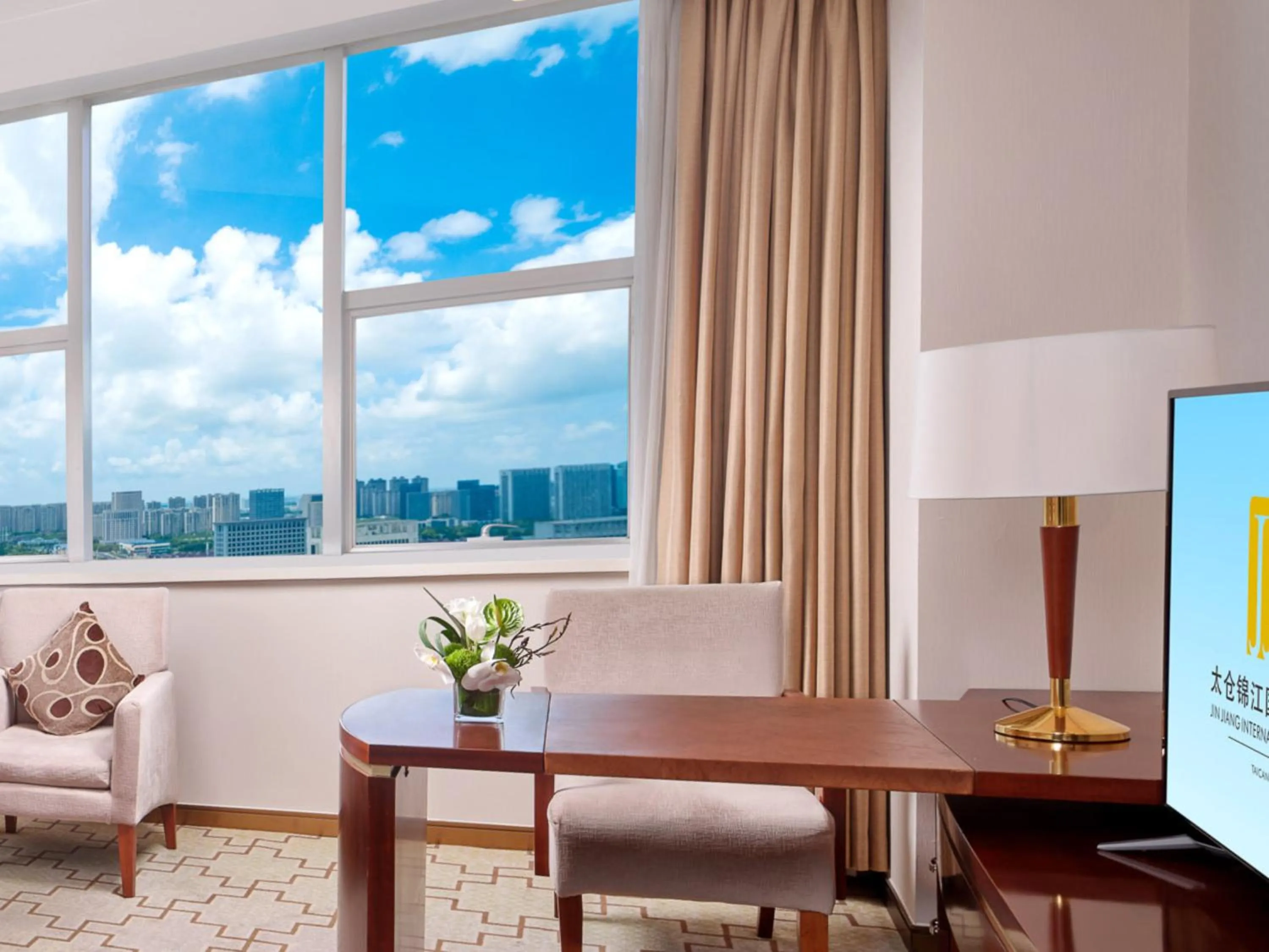 Seating area in Jin Jiang International Hotel Taicang