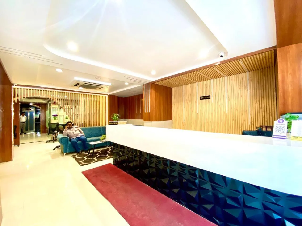 Living room in Hotel Sky International- Airport Zone Hyderabad