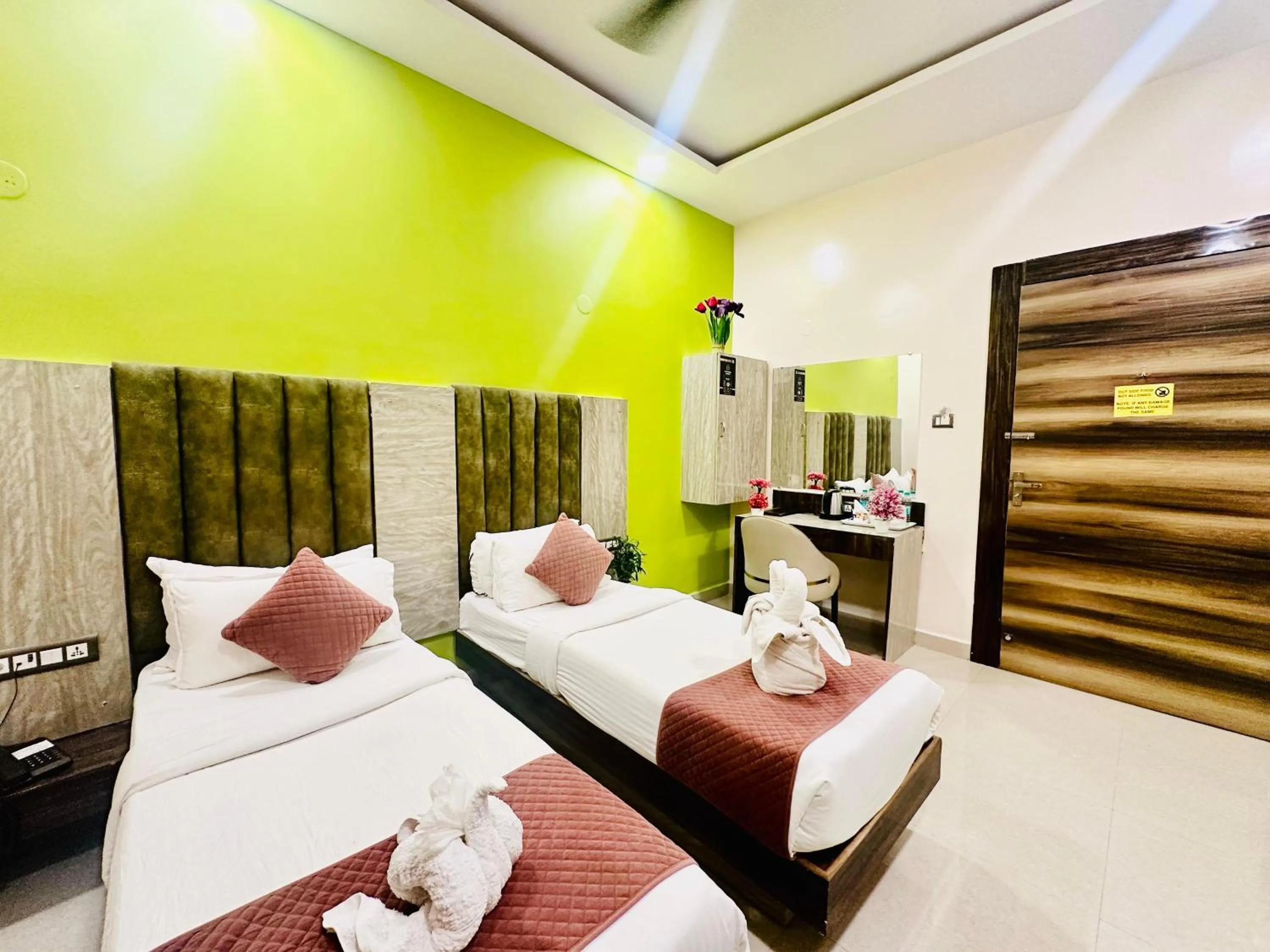 Bed in Hotel Sky International- Airport Zone Hyderabad