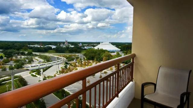Balcony/Terrace in Bay Lake Tower at Disney's Contemporary Resort