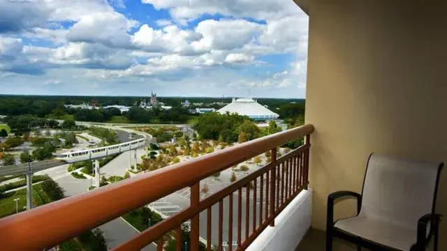Balcony/Terrace in Bay Lake Tower at Disney's Contemporary Resort Balcony/Terrace in Bay Lake Tower at Disney's Contemporary Resort