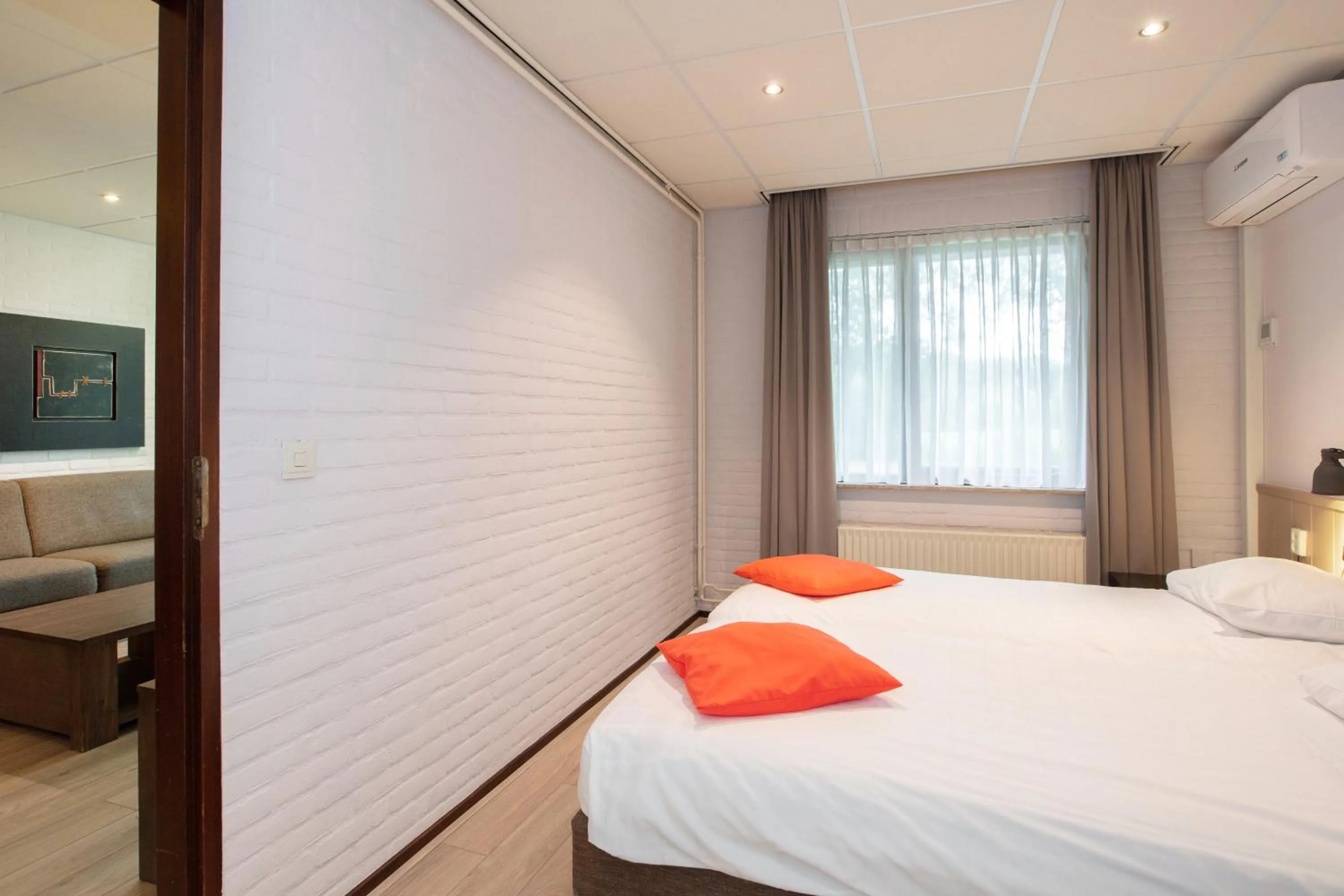 Bedroom, Bed in Aparthotel Delden