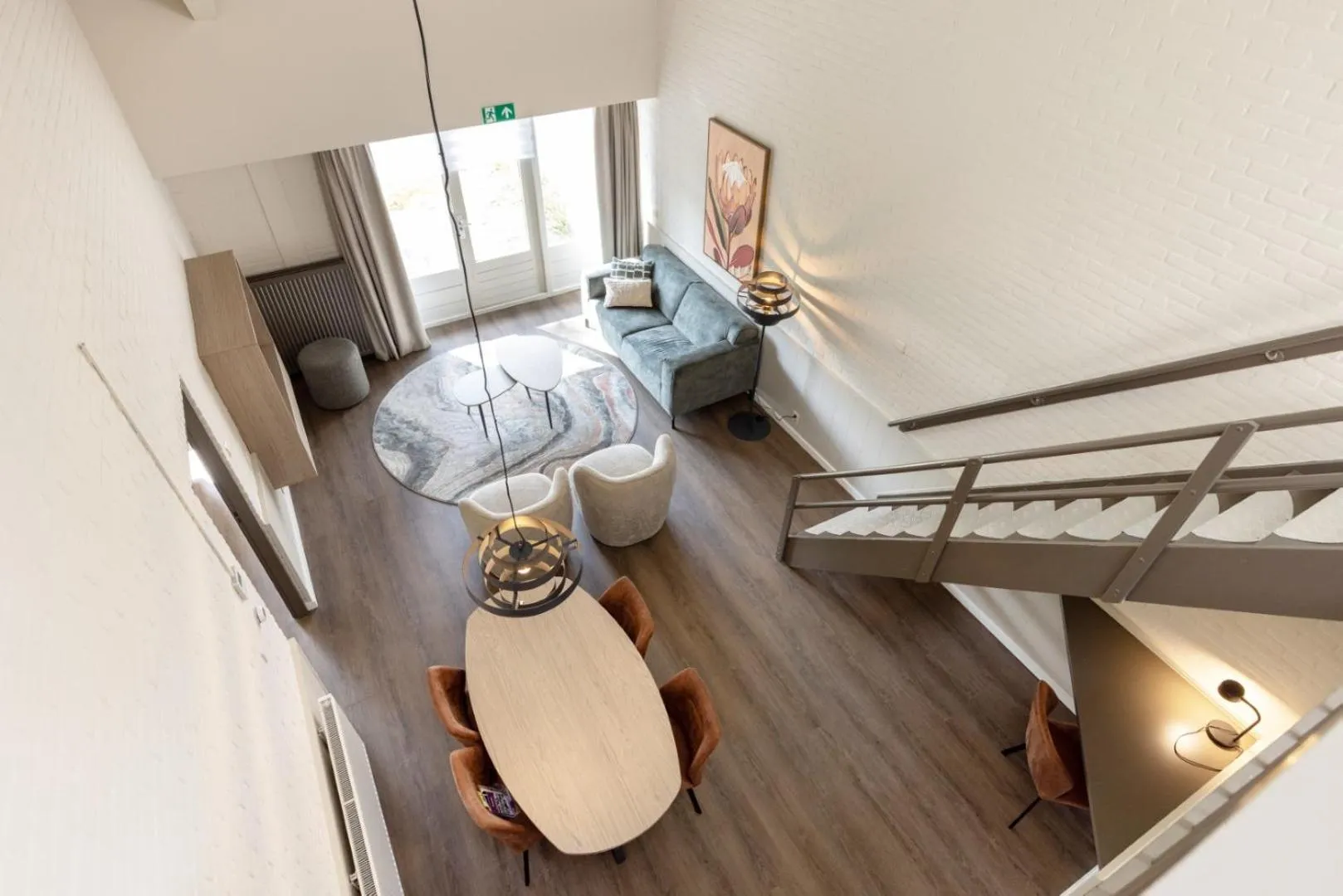 Living room in Aparthotel Delden