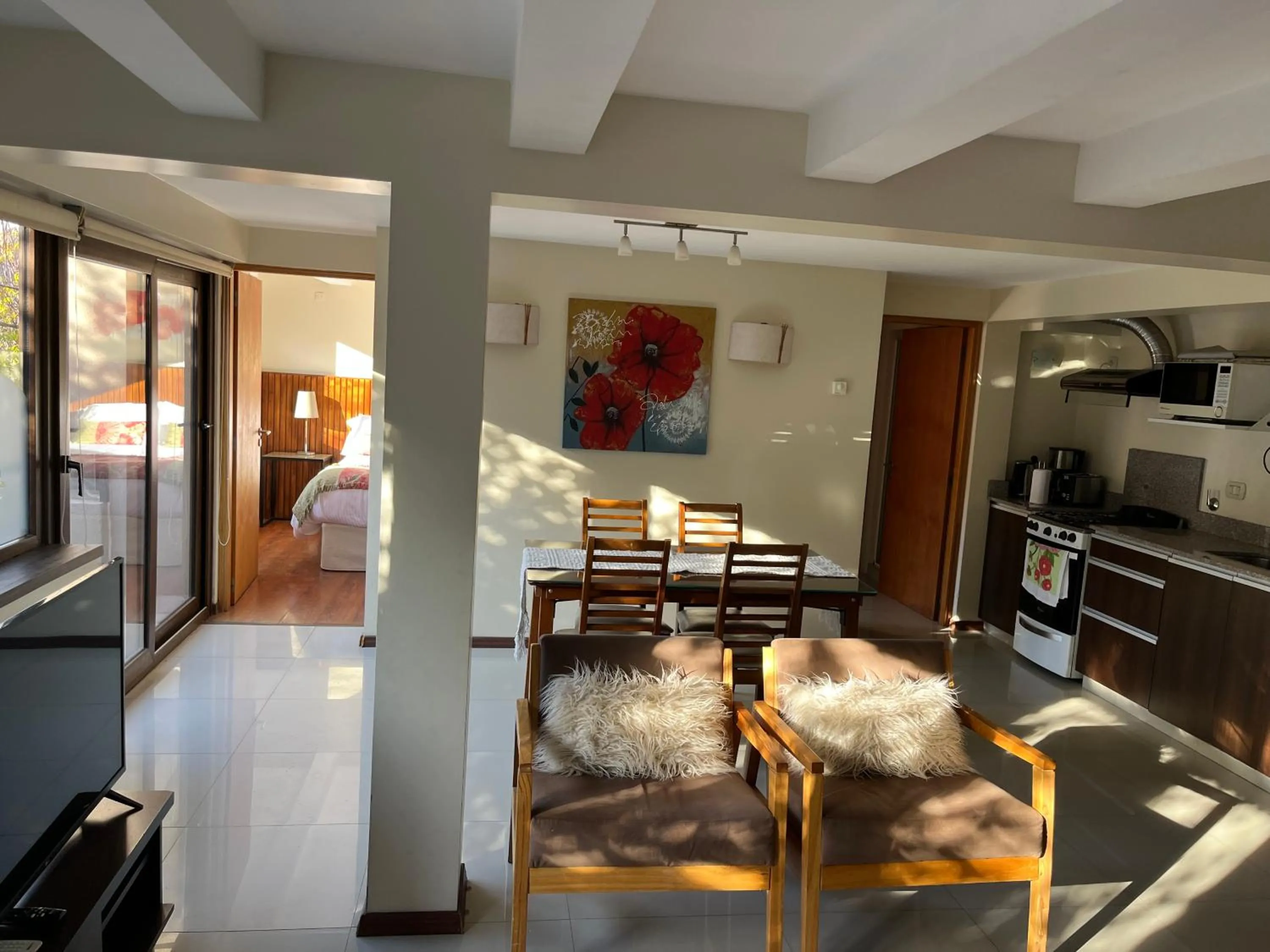 Living room in Abedul Apartamentos