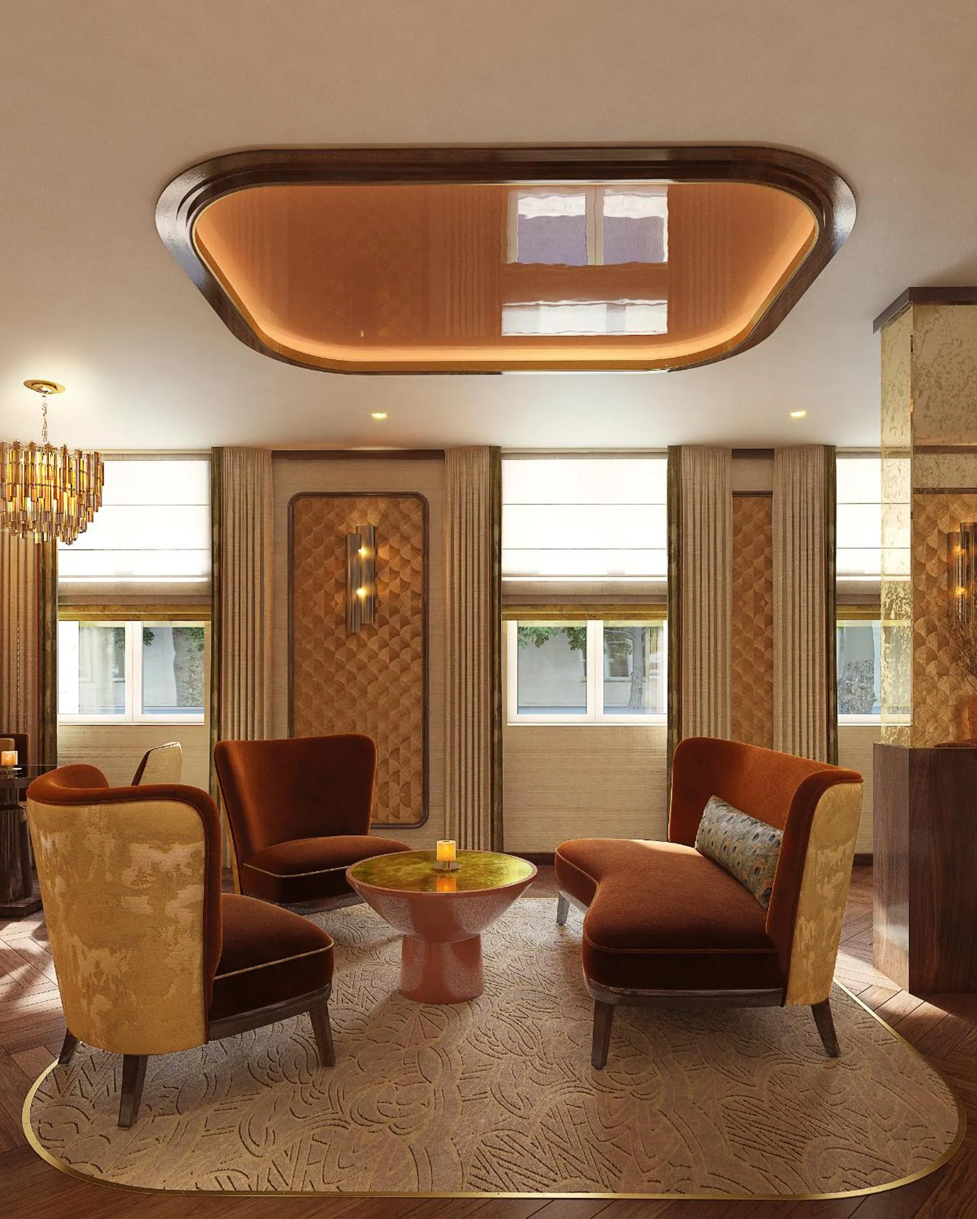 Lounge or bar in Hôtel La Bourdonnais by Inwood Hotels