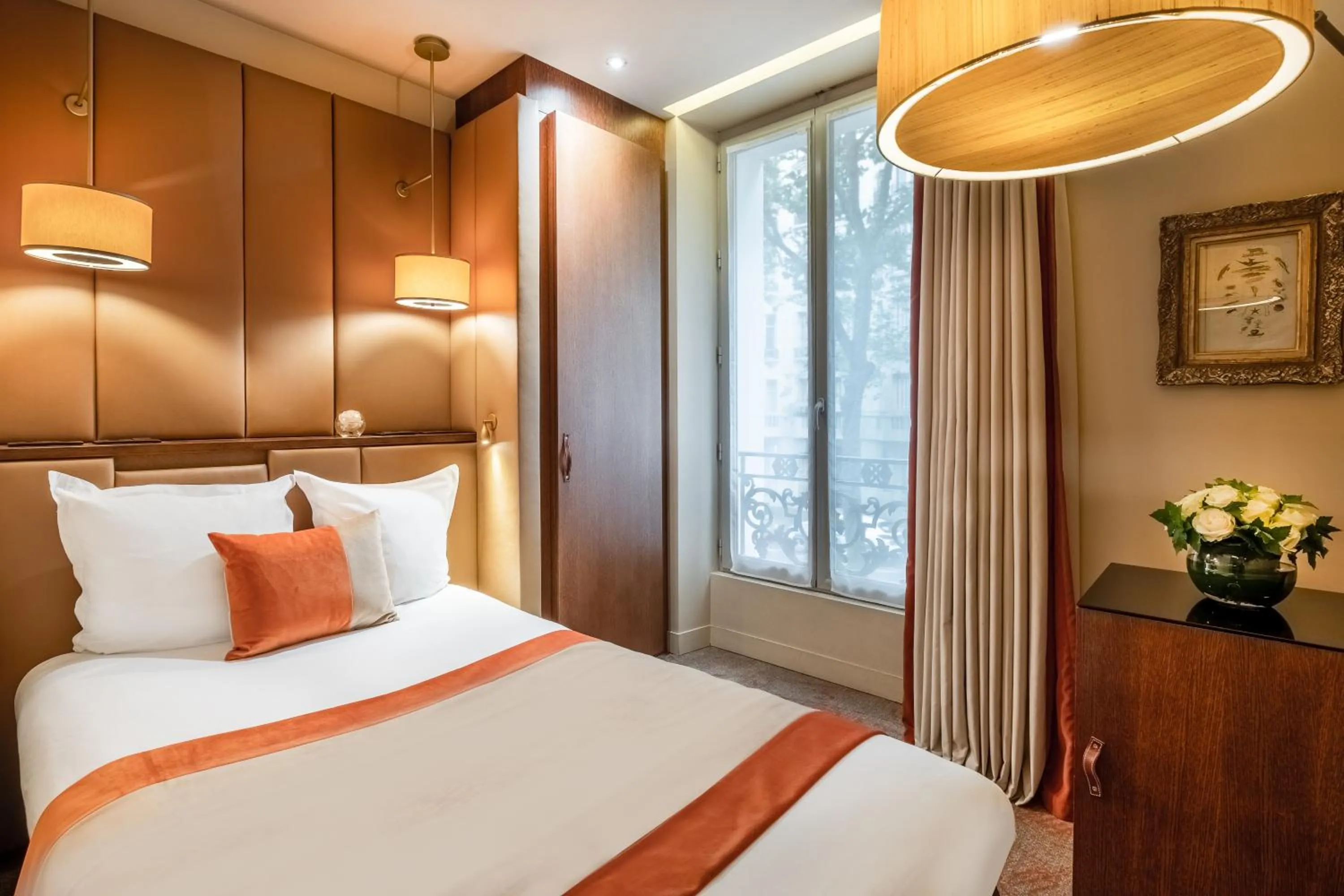 Bed in Hôtel La Bourdonnais by Inwood Hotels