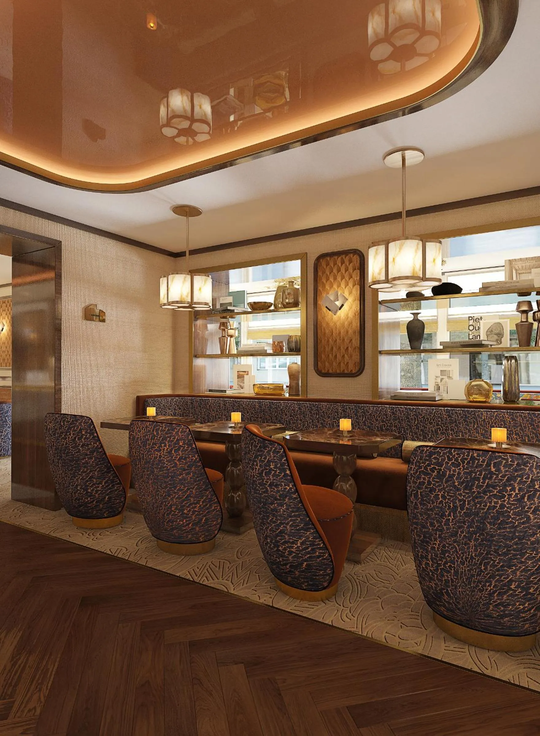 Lounge or bar in Hôtel La Bourdonnais by Inwood Hotels