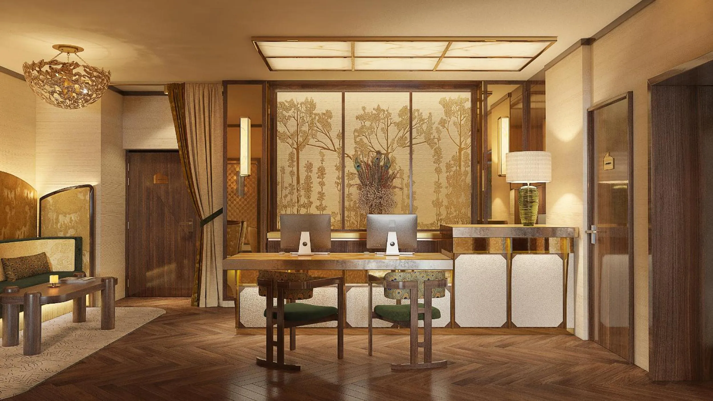 Lobby or reception in Hôtel La Bourdonnais by Inwood Hotels