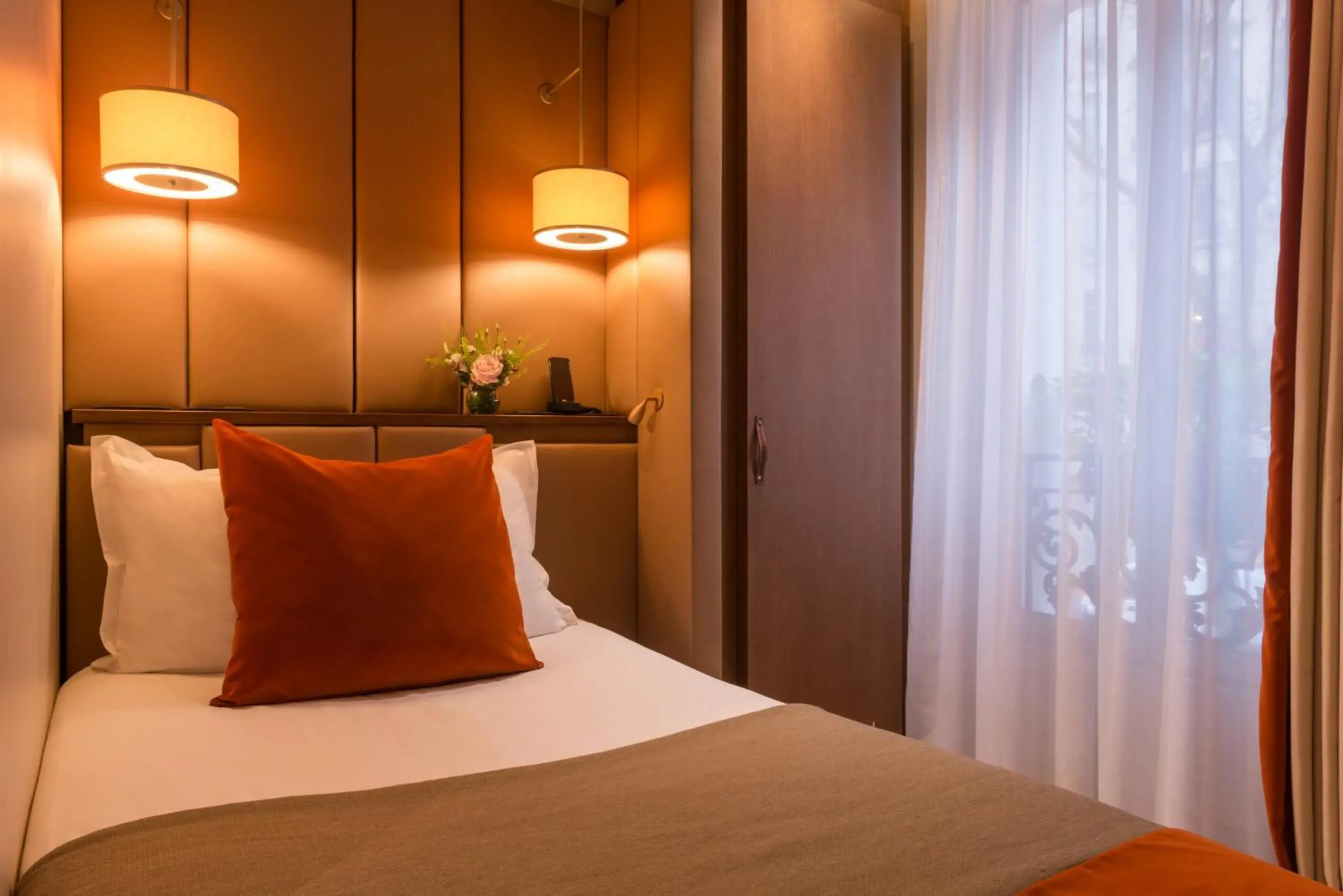 Photo of the whole room, Bed in Hôtel La Bourdonnais by Inwood Hotels Photo of the whole room, Bed in Hôtel La Bourdonnais by Inwood Hotels