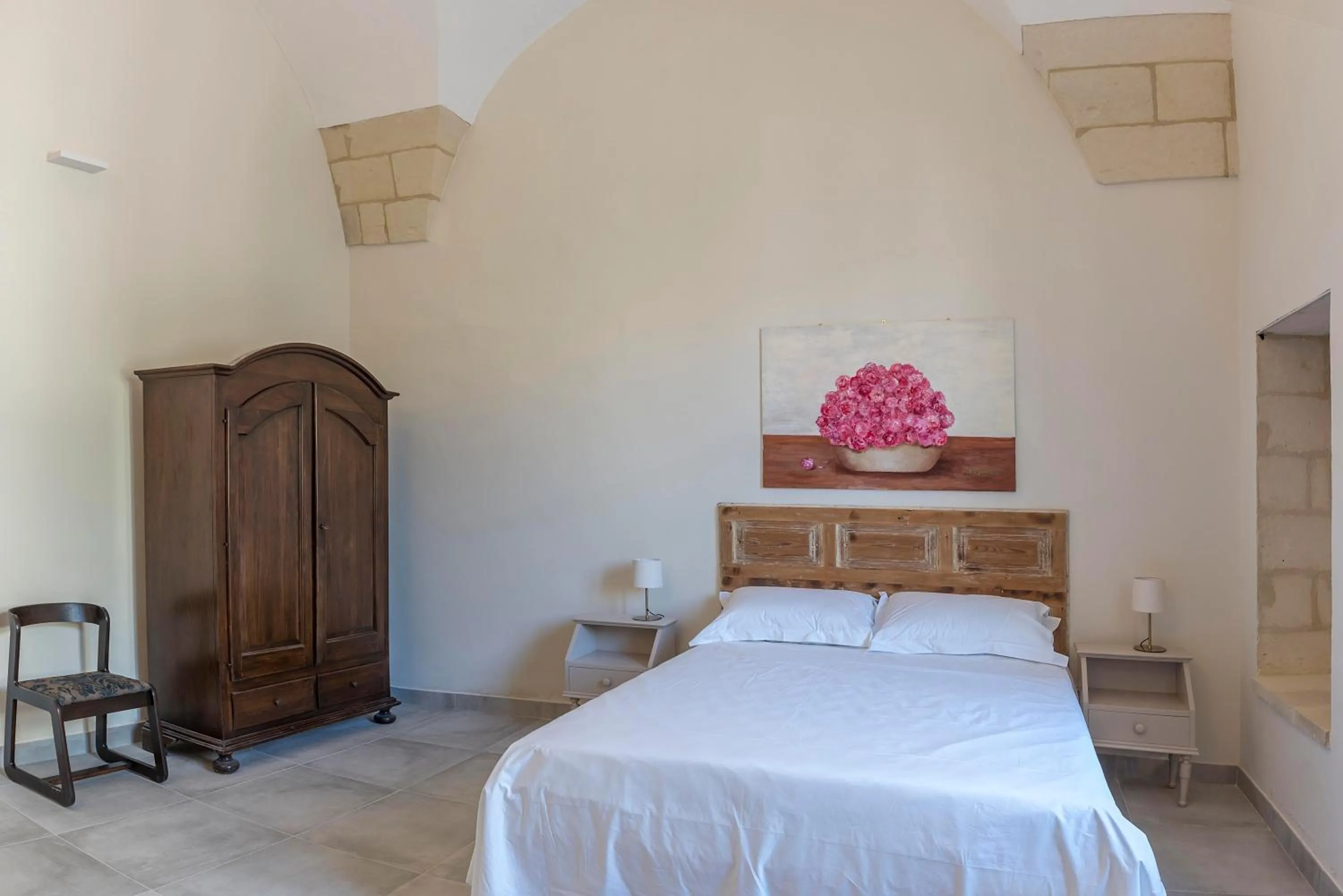 Bed in Palazzo Ricciardi Residence
