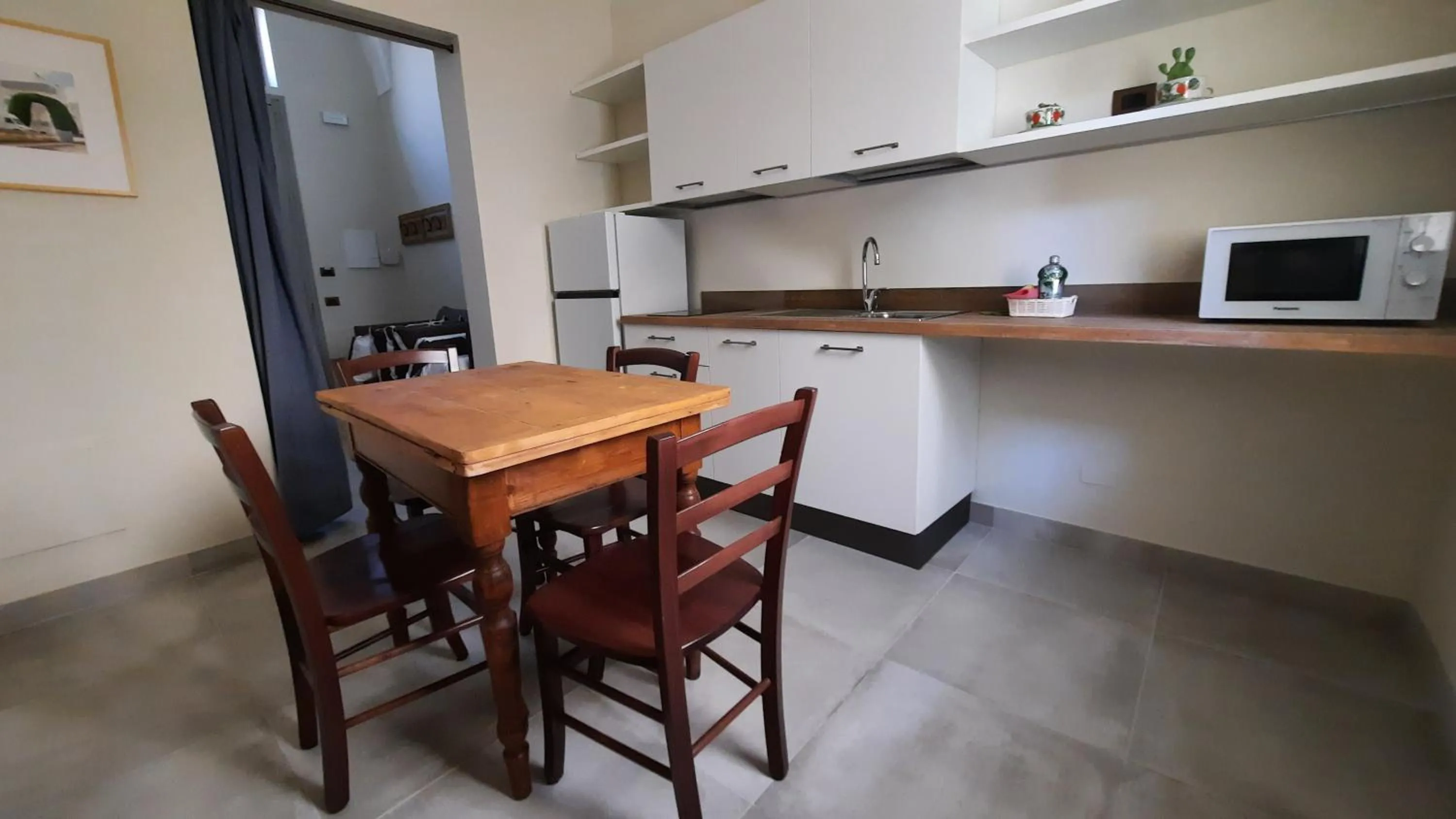 Kitchen or kitchenette in Palazzo Ricciardi Residence