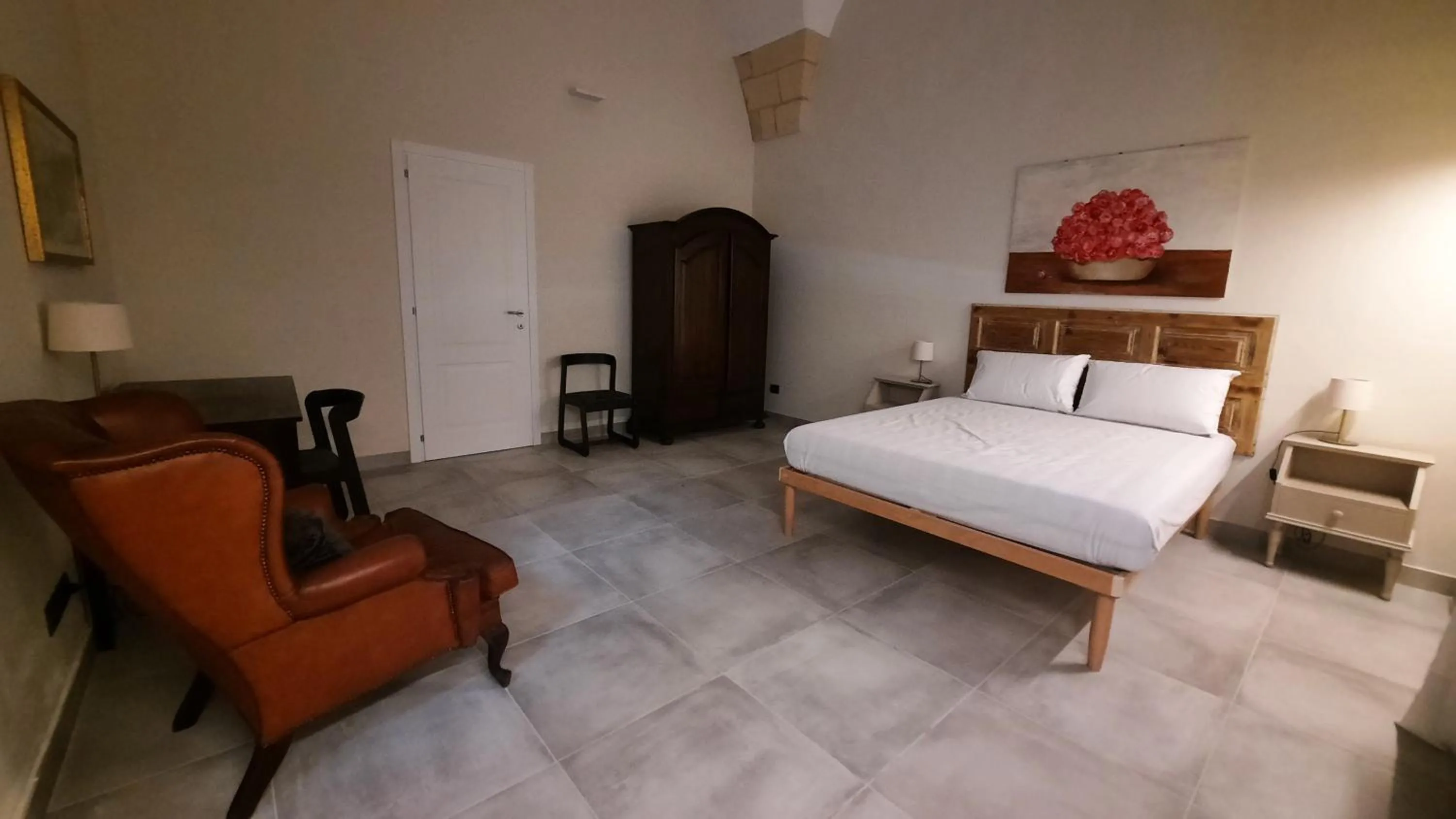 Bedroom, Bed in Palazzo Ricciardi Residence