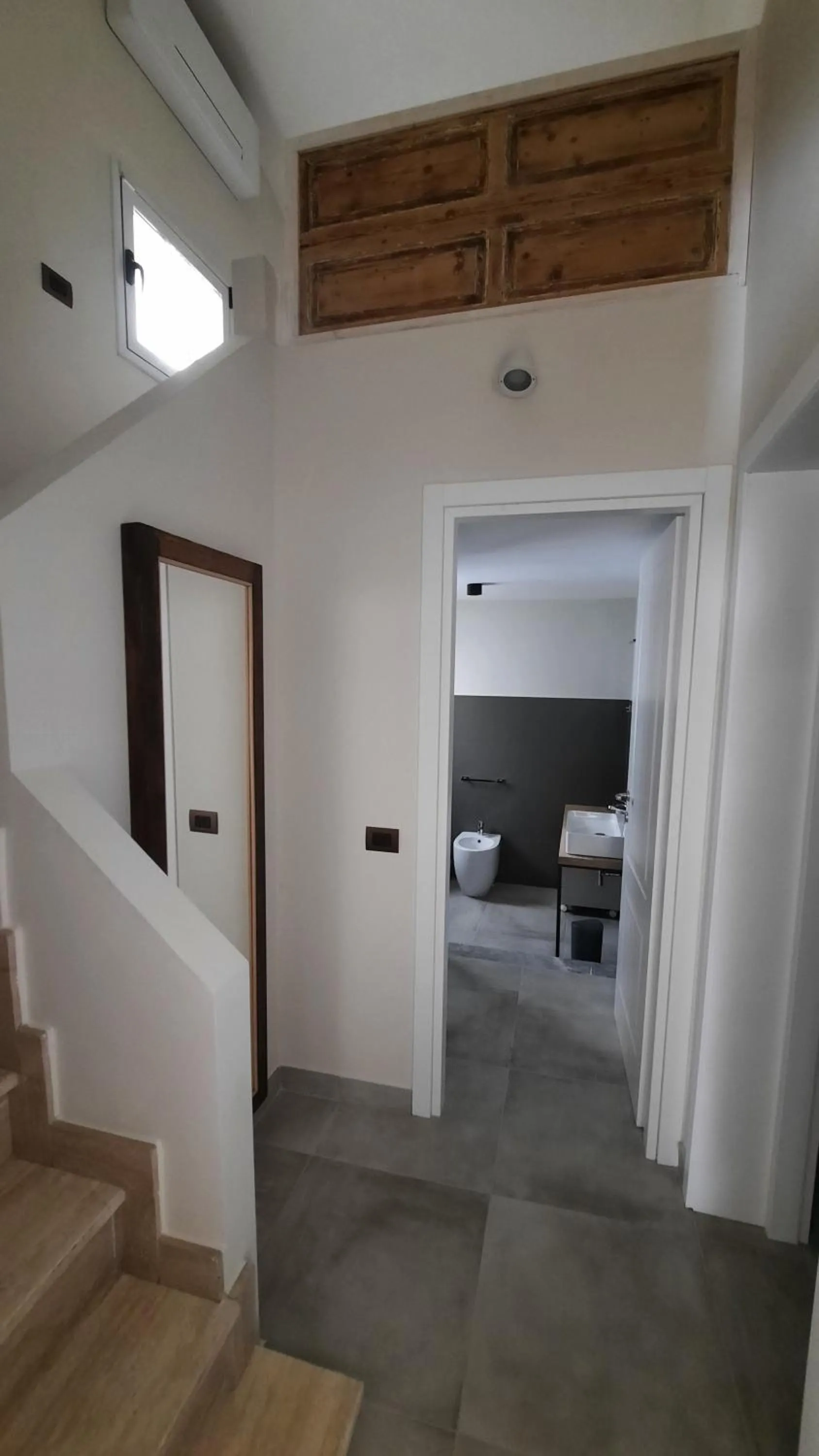 Bathroom, Bed in Palazzo Ricciardi Residence