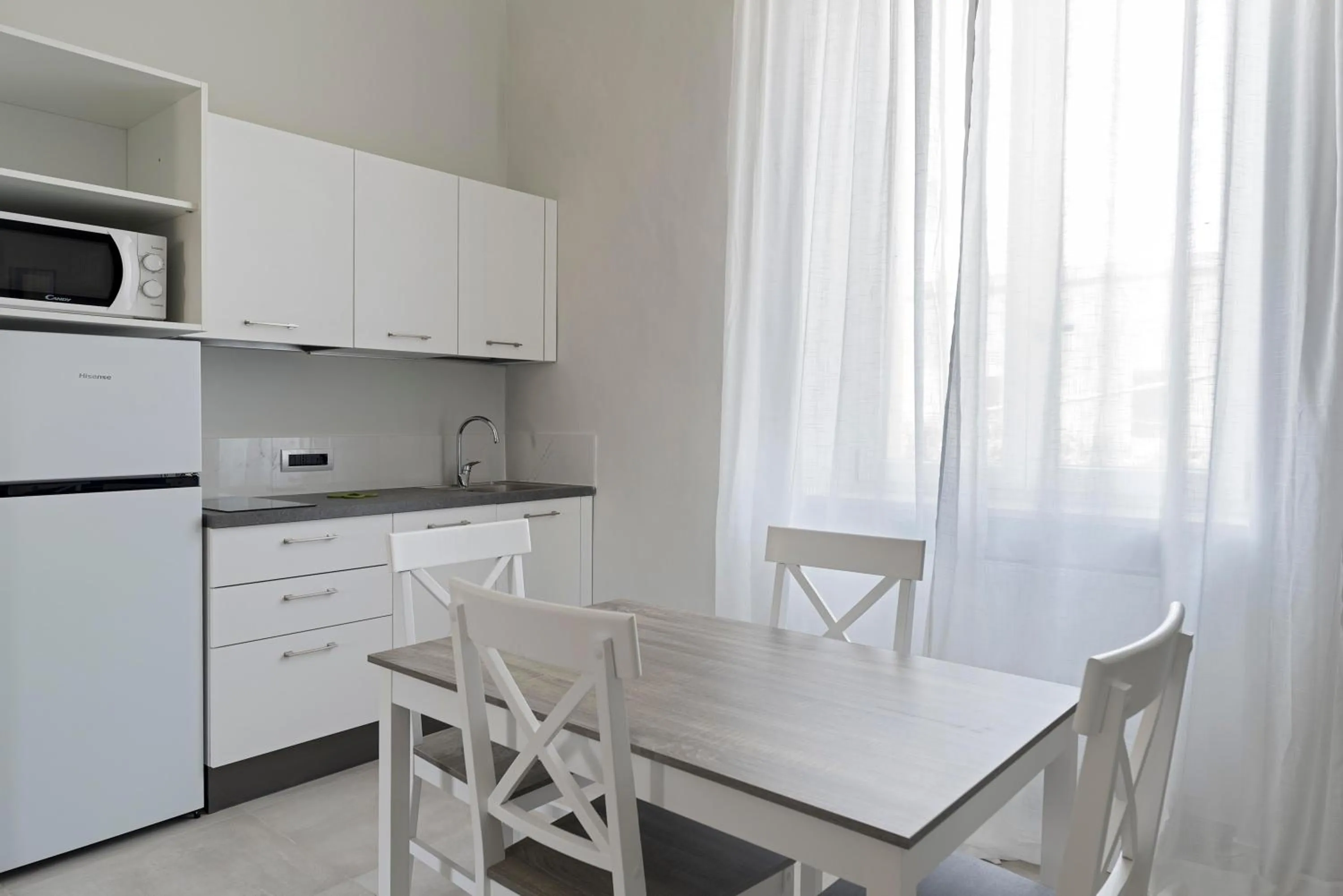 Dining area in Palazzo Ricciardi Residence