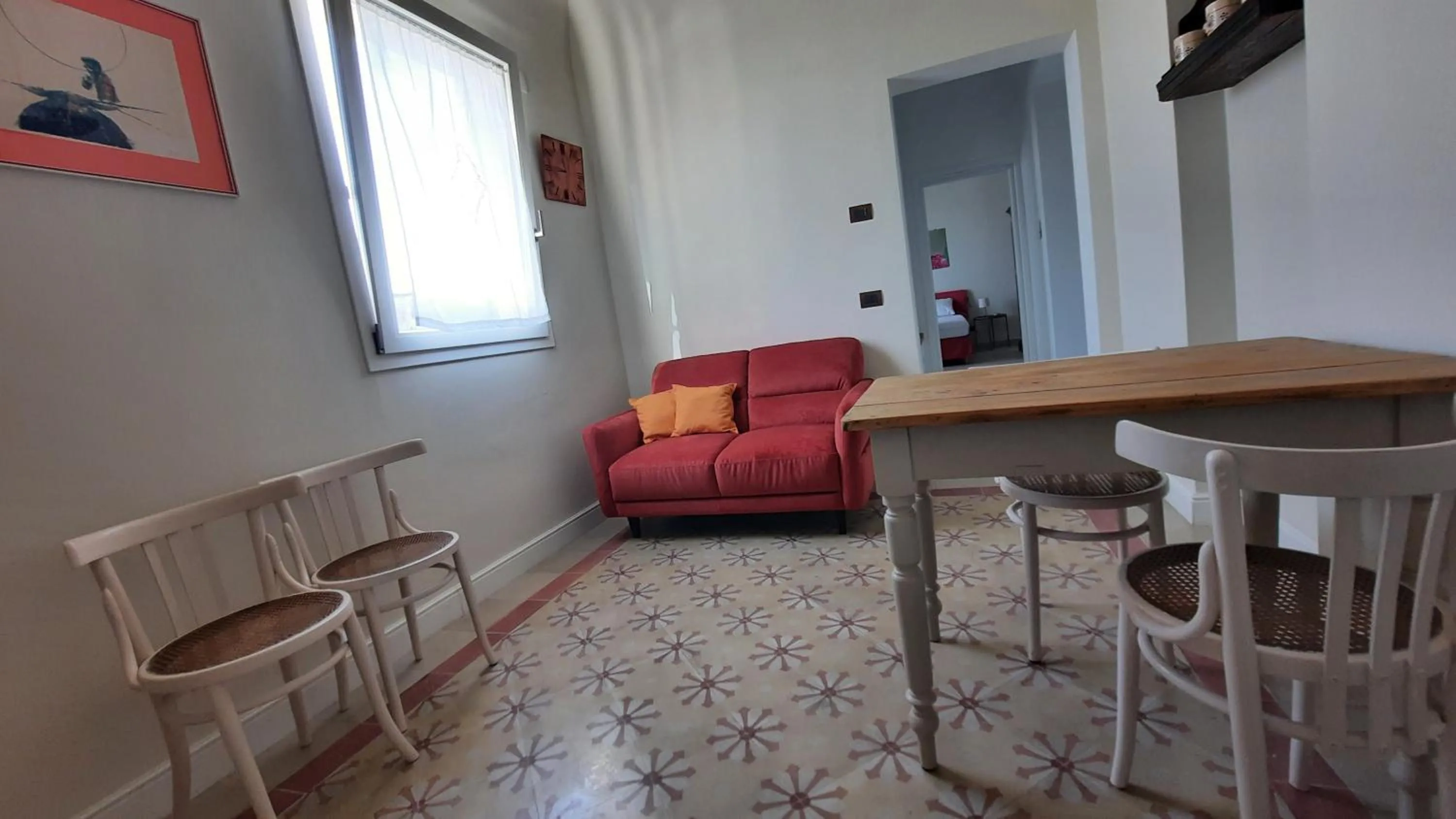 Dining area in Palazzo Ricciardi Residence