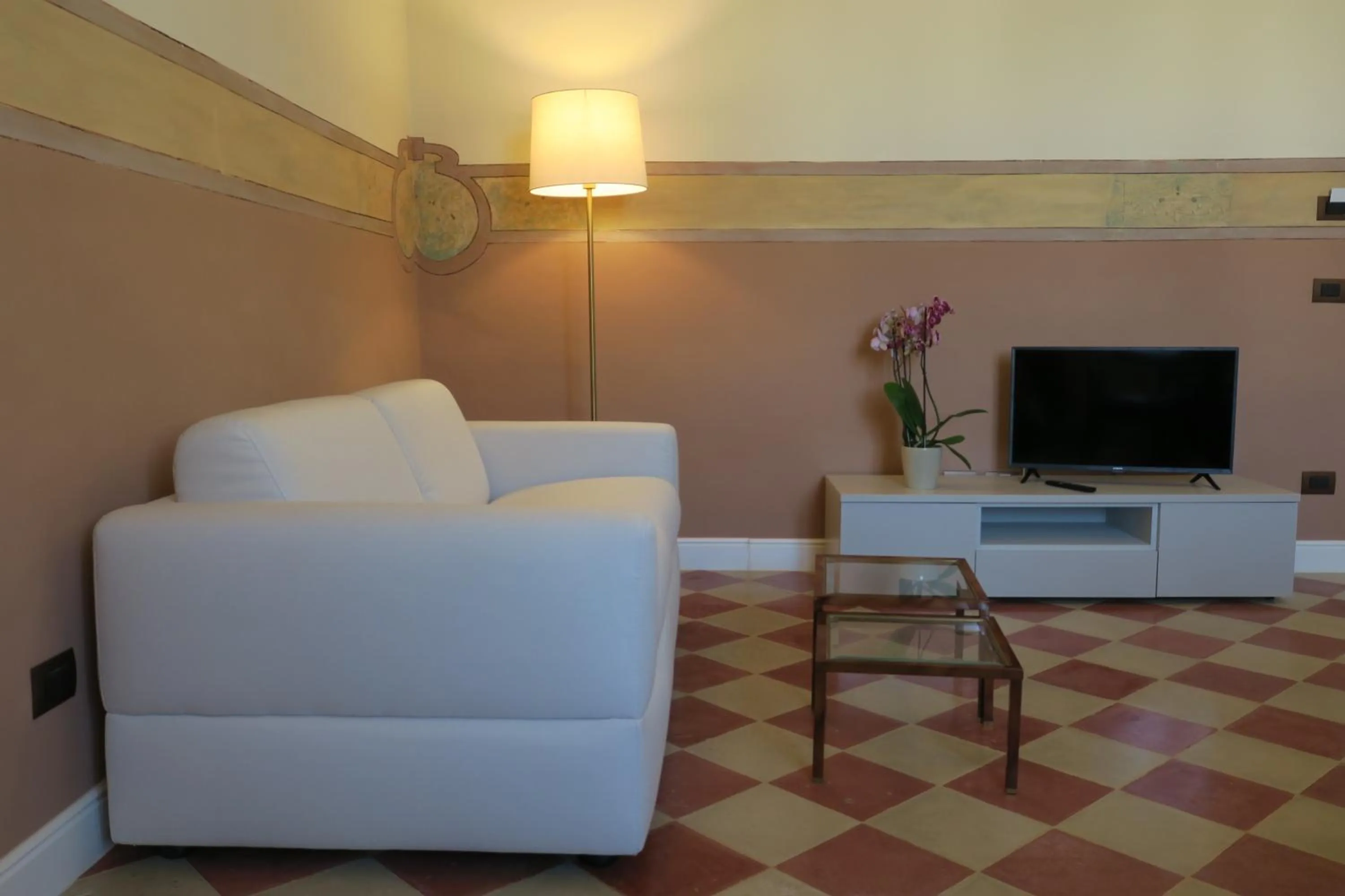 Living room in Palazzo Ricciardi Residence