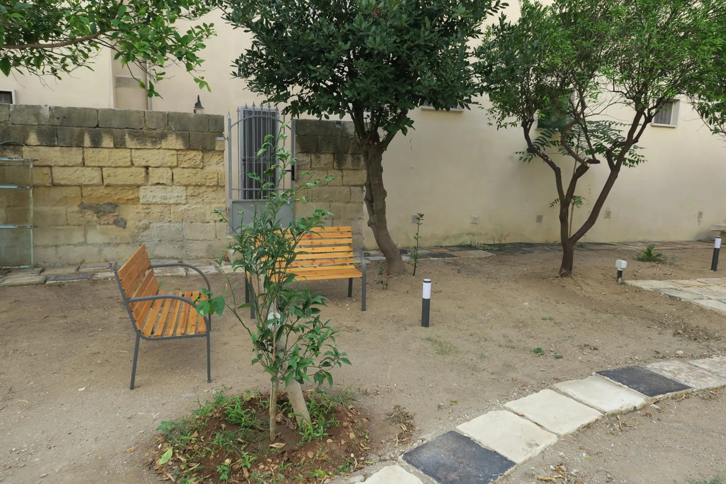 Garden in Palazzo Ricciardi Residence