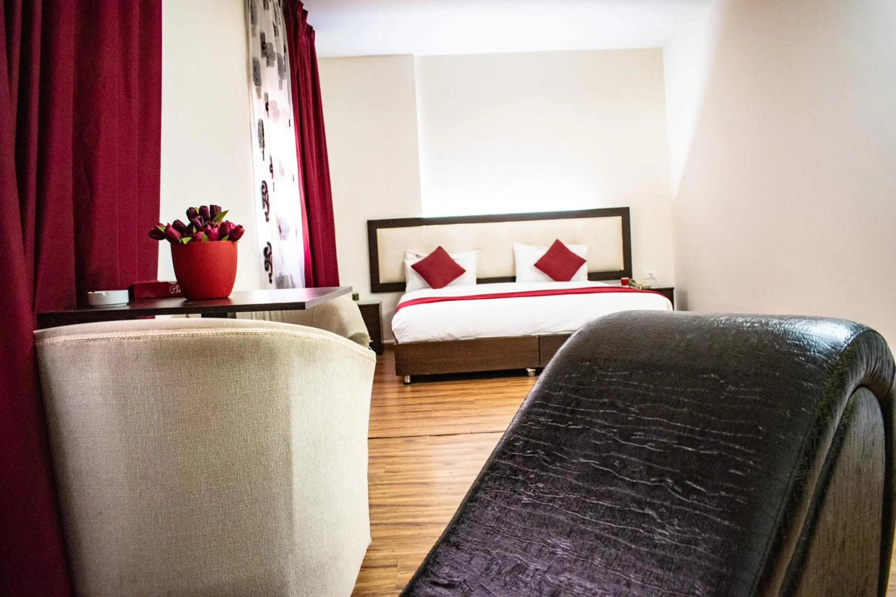 Bed in Al Murjan Palace Hotel Jounieh