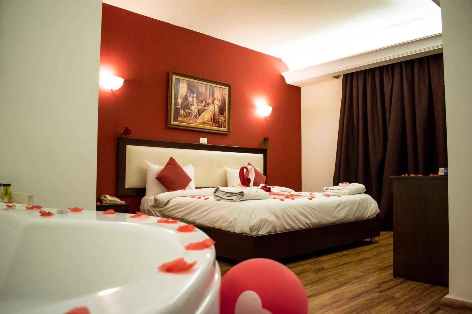 Bed in Al Murjan Palace Hotel Jounieh