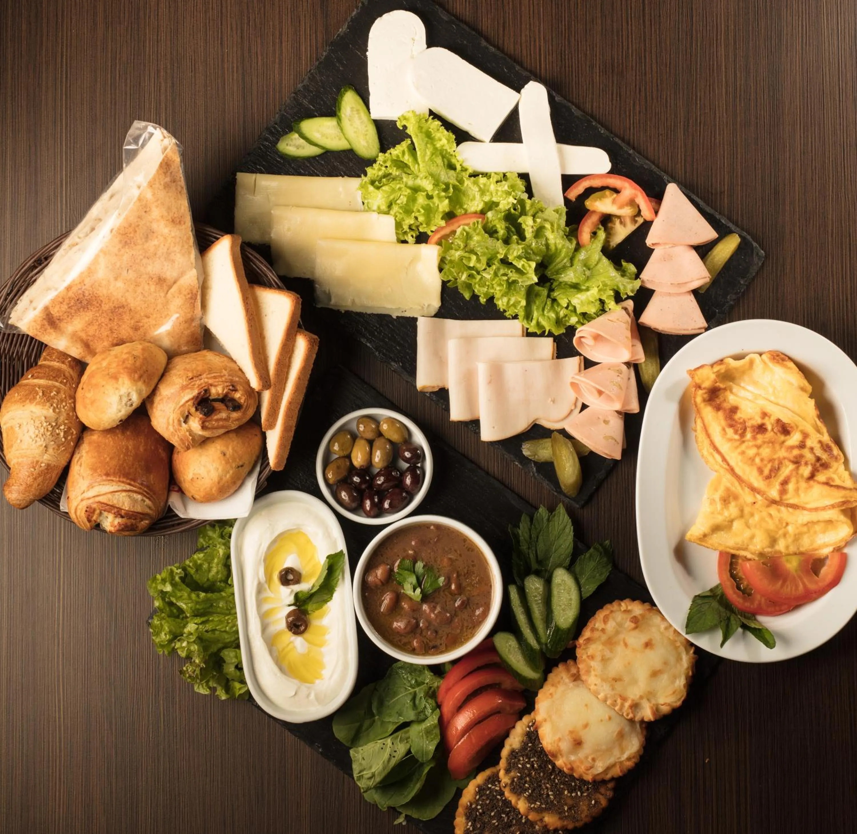 Food close-up in Al Murjan Palace Hotel Jounieh