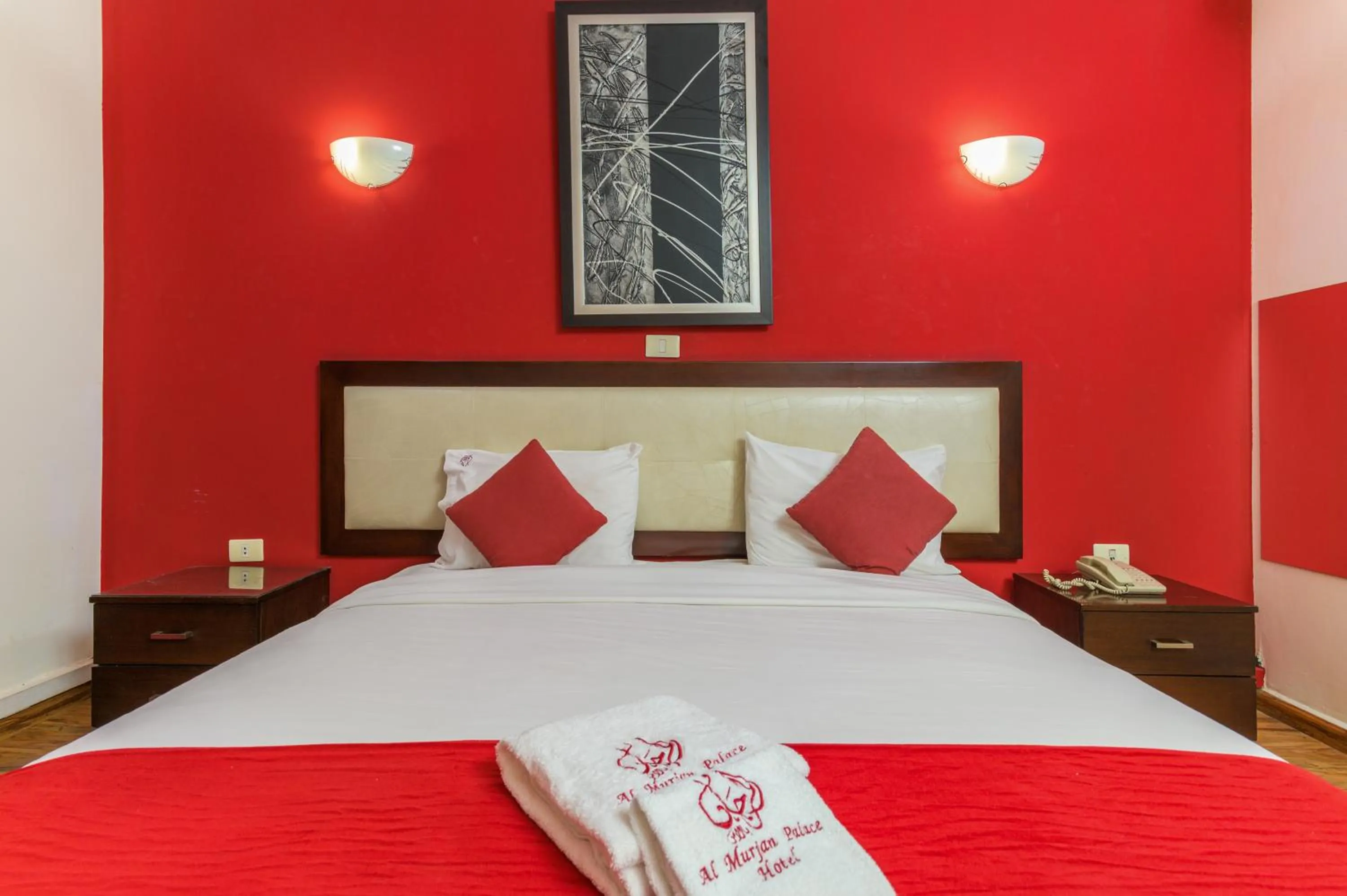 Bed in Al Murjan Palace Hotel Jounieh