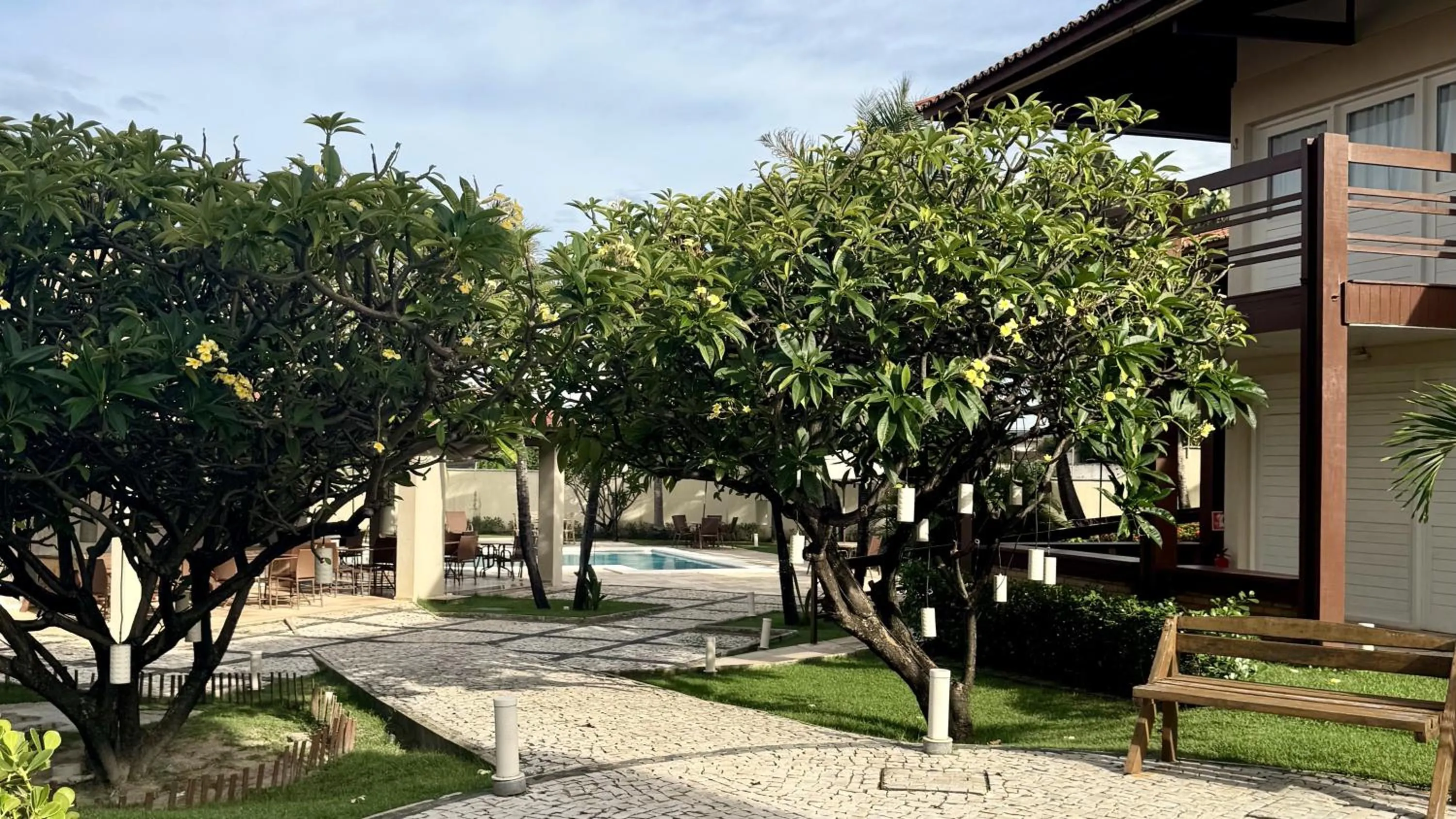 Garden in Pousada Tropical Ilhas