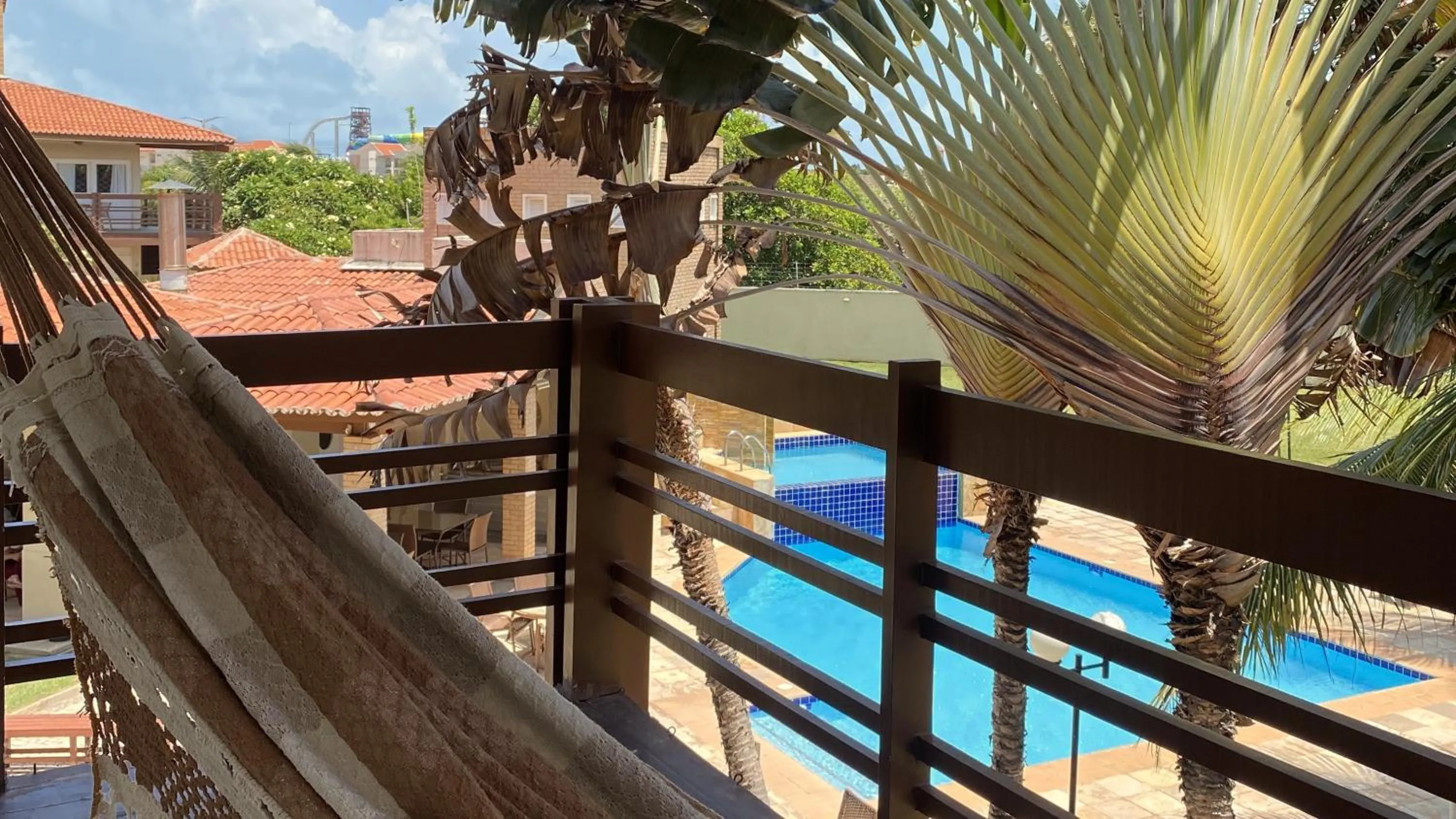 Balcony/Terrace in Pousada Tropical Ilhas