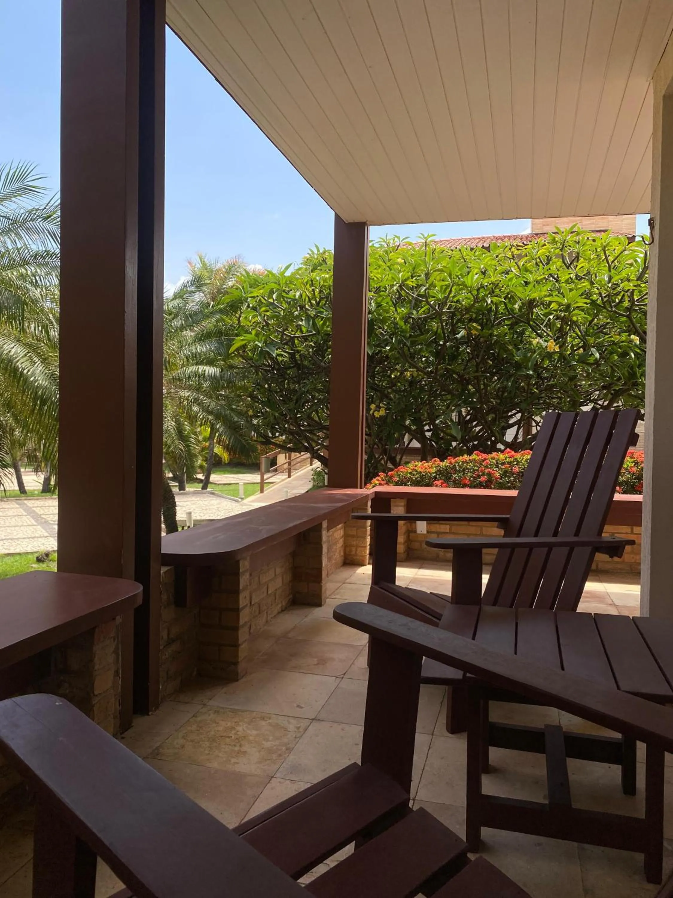 Patio in Pousada Tropical Ilhas