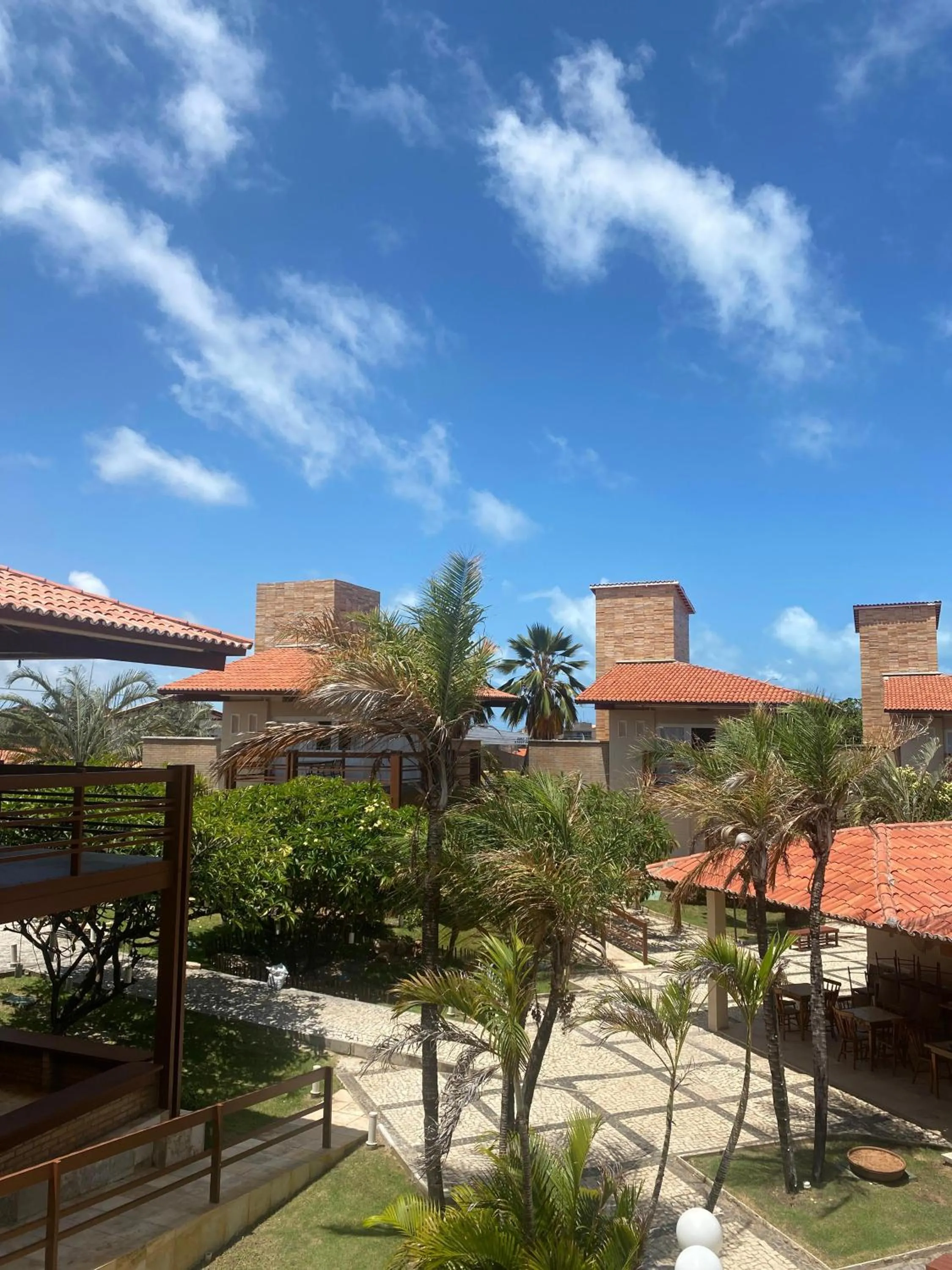 Garden view in Pousada Tropical Ilhas