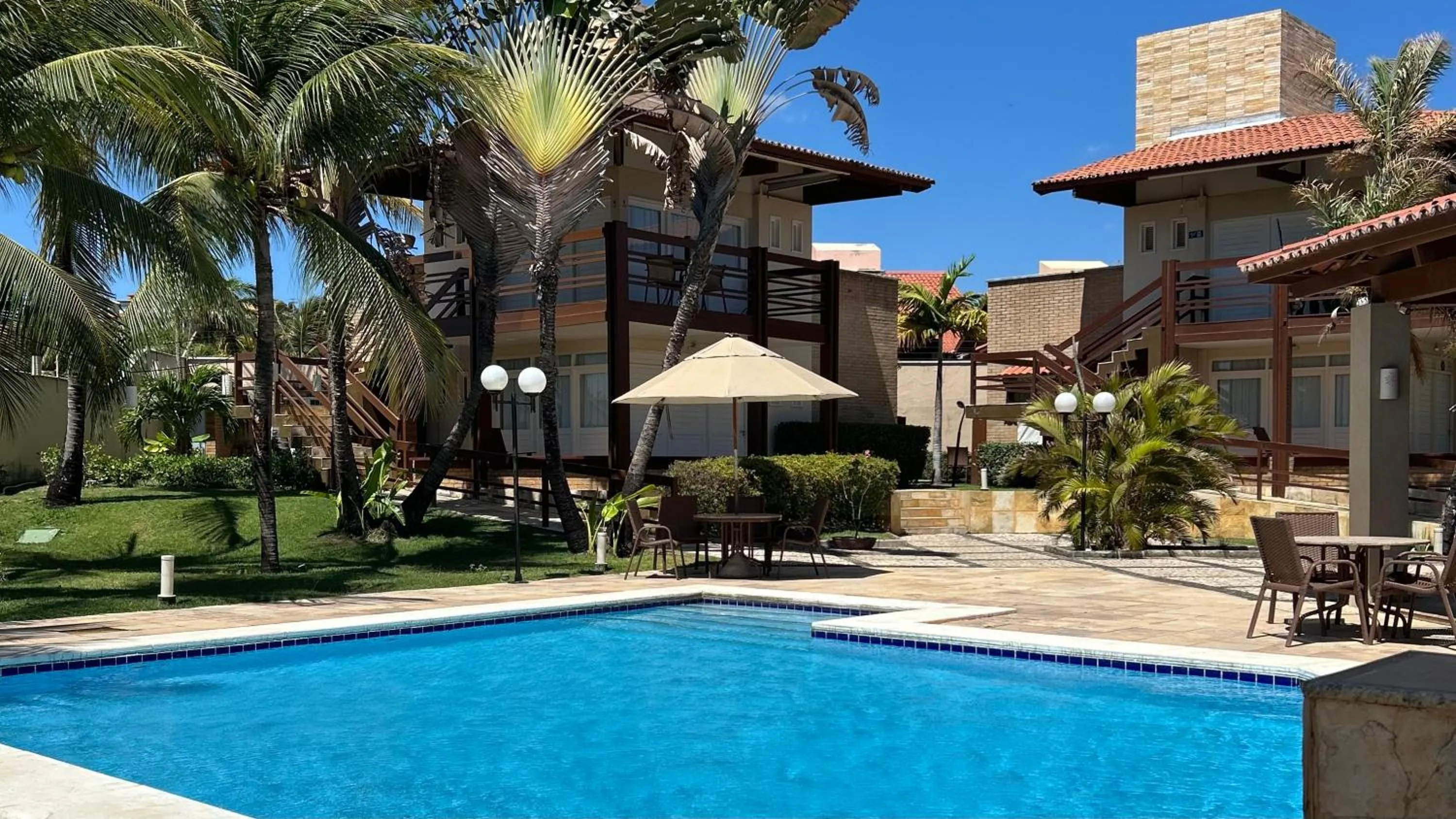 Swimming pool in Pousada Tropical Ilhas