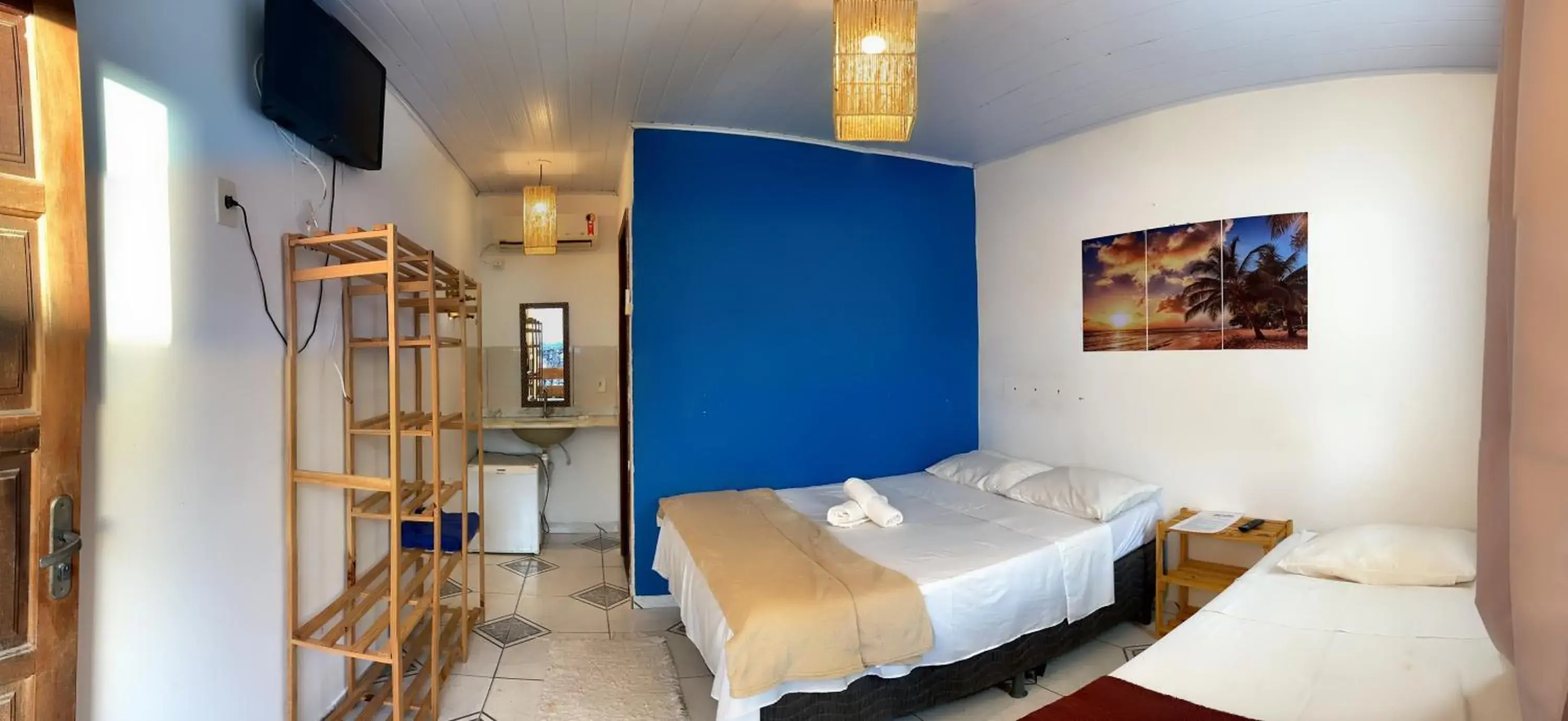 Classic Triple Room in Pousada Vila Nativa Classic Triple Room in Pousada Vila Nativa