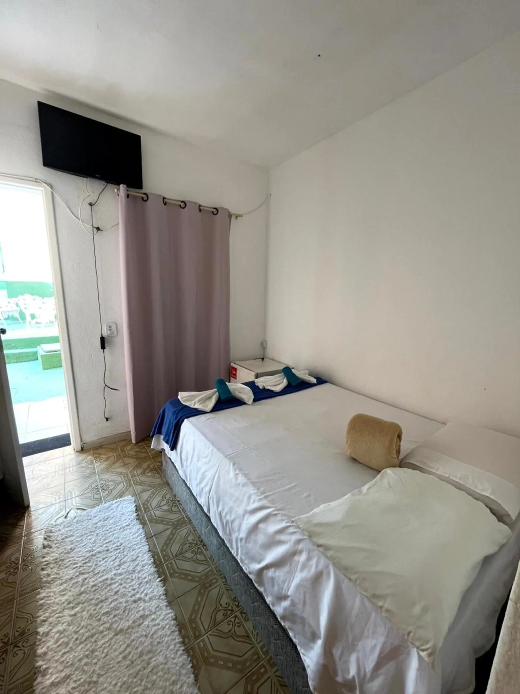 Bed in Pousada Vila Nativa