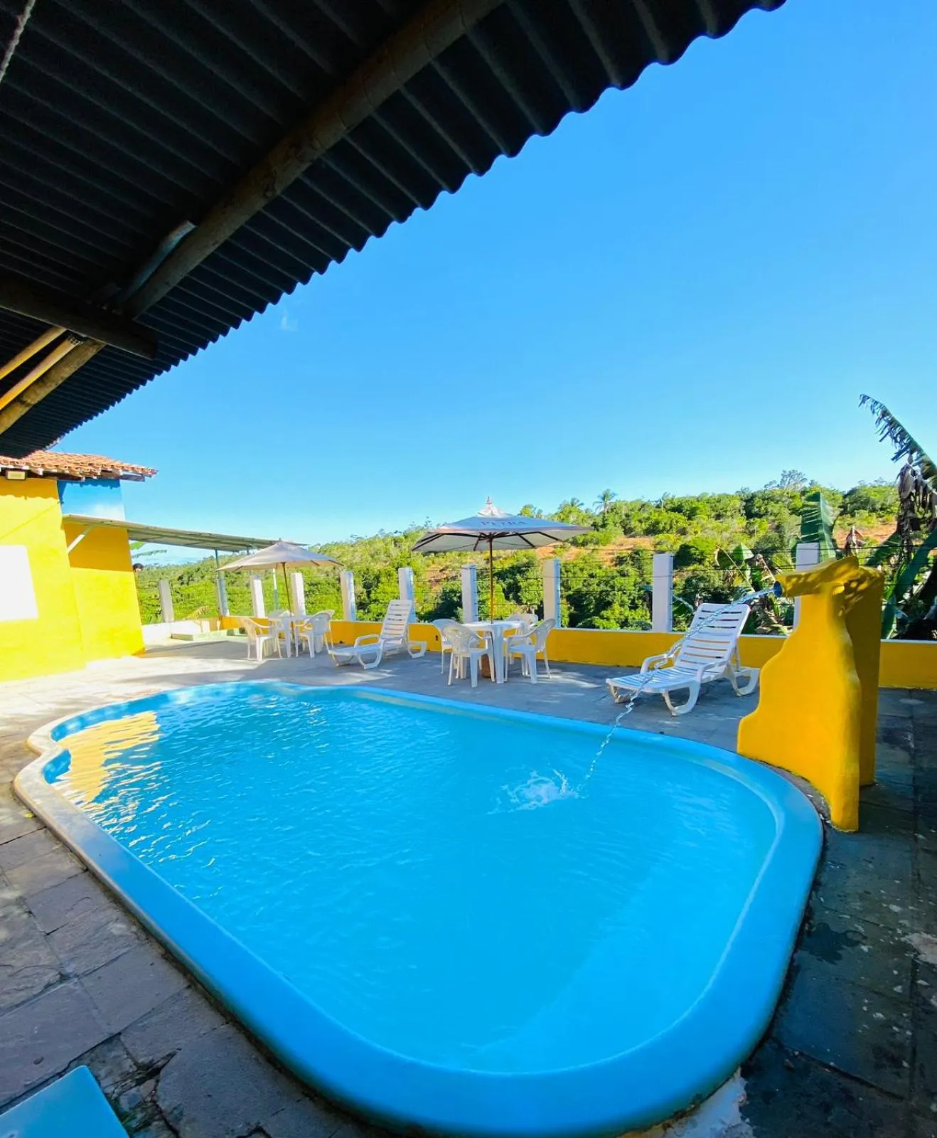 Swimming pool in Pousada Vila Nativa